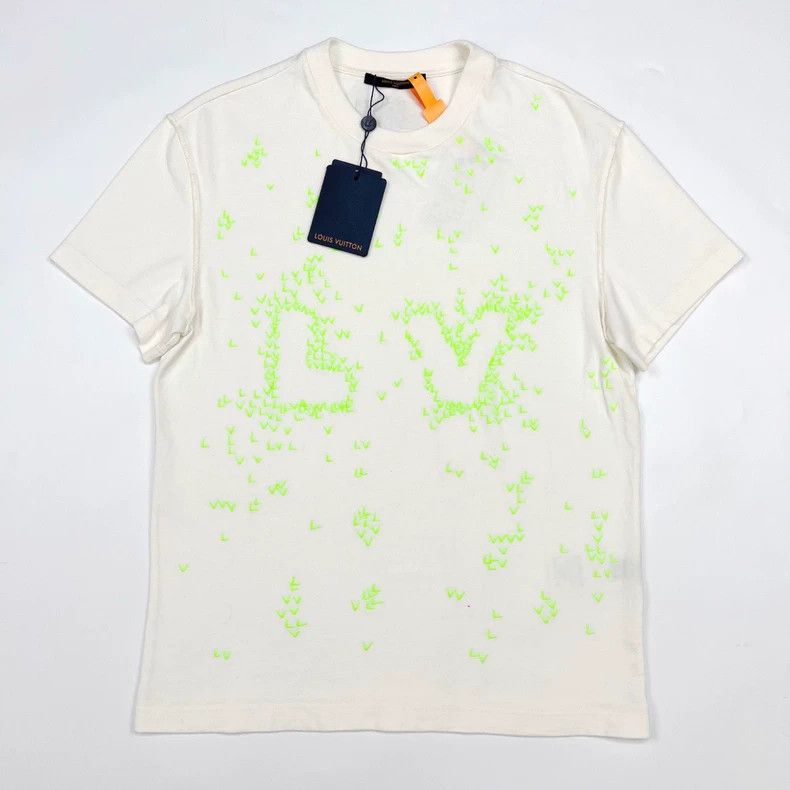Louis Vuitton Louis Vuitton Spread White Paper Crane Full Print Embroide Size US S / EU 44-46 / 1 - 2 Thumbnail