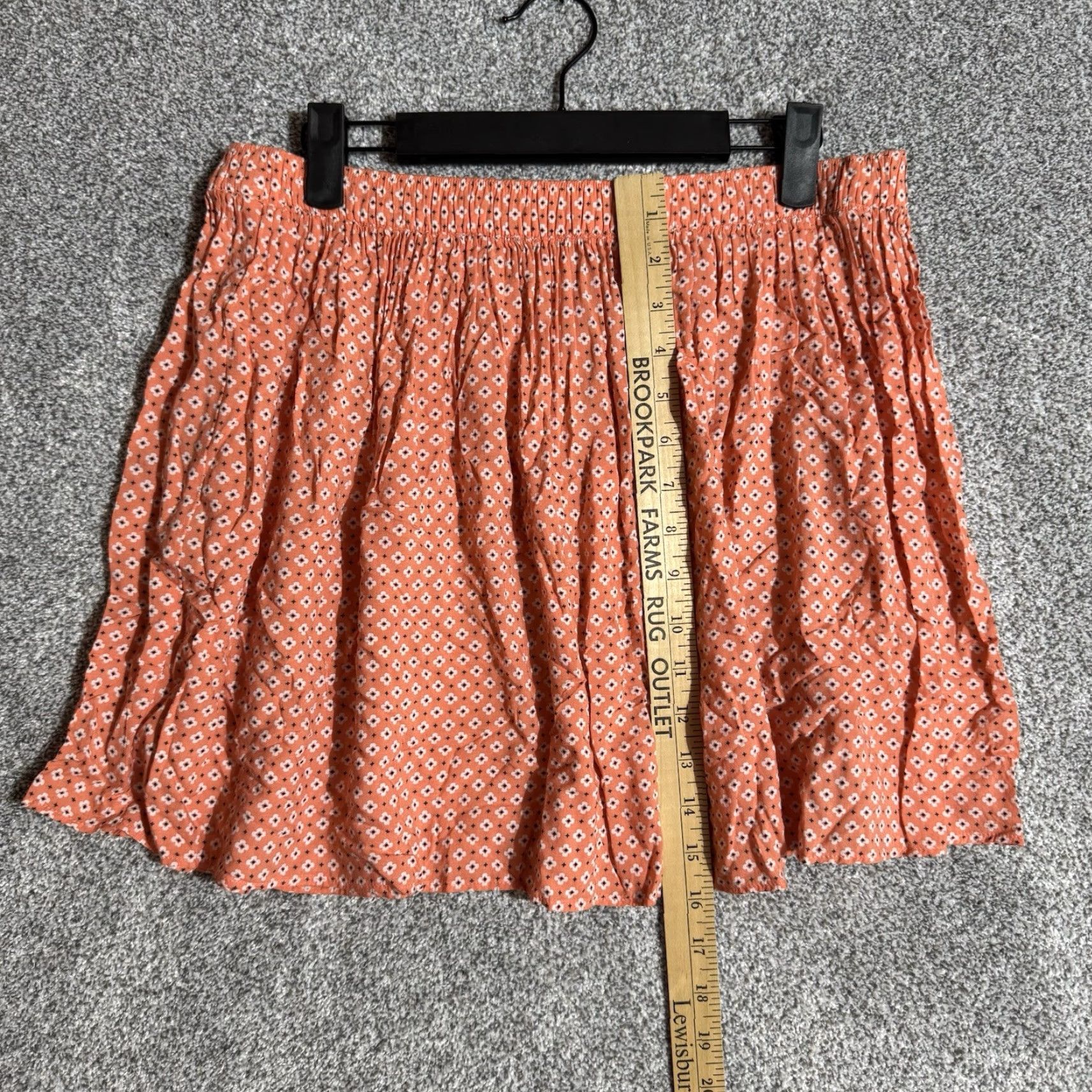 American Eagle Outfitters American Eagle Skirt Small Floral Boho Peasant Flowy Cottagecore Tier 2010s Size 28" / US 6 / IT 42 - 7 Thumbnail
