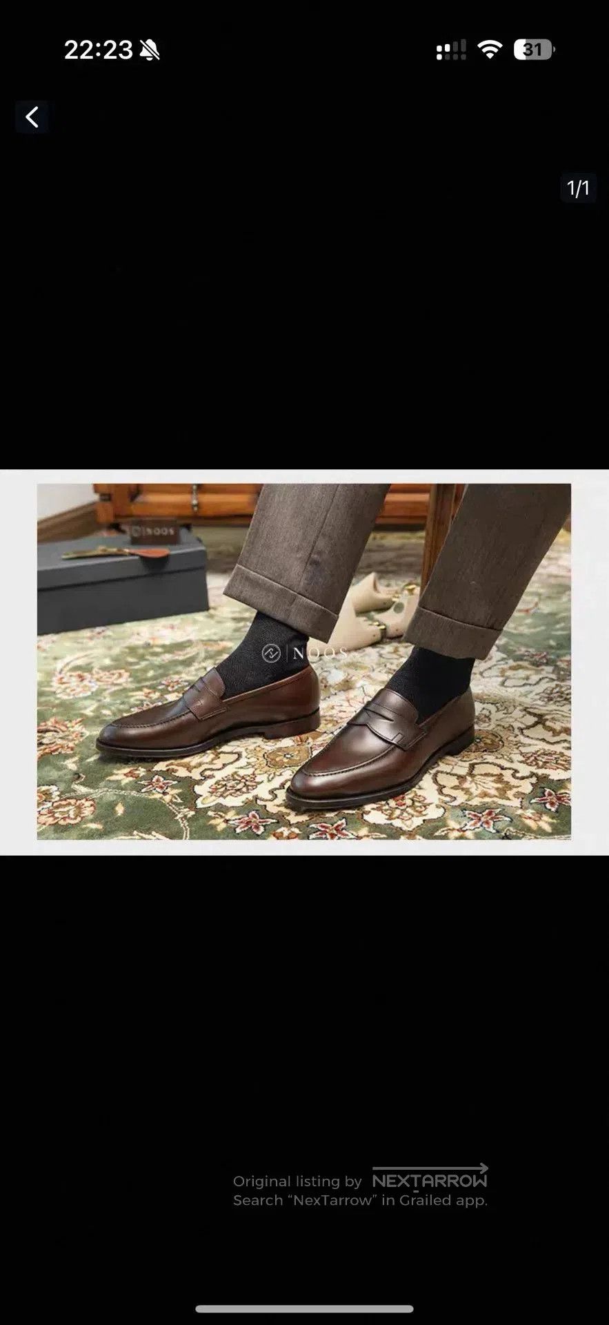 Crockett & Jones Crockett & Jones Penny Loafer. Size US 12 / EU 45 - 8 Thumbnail