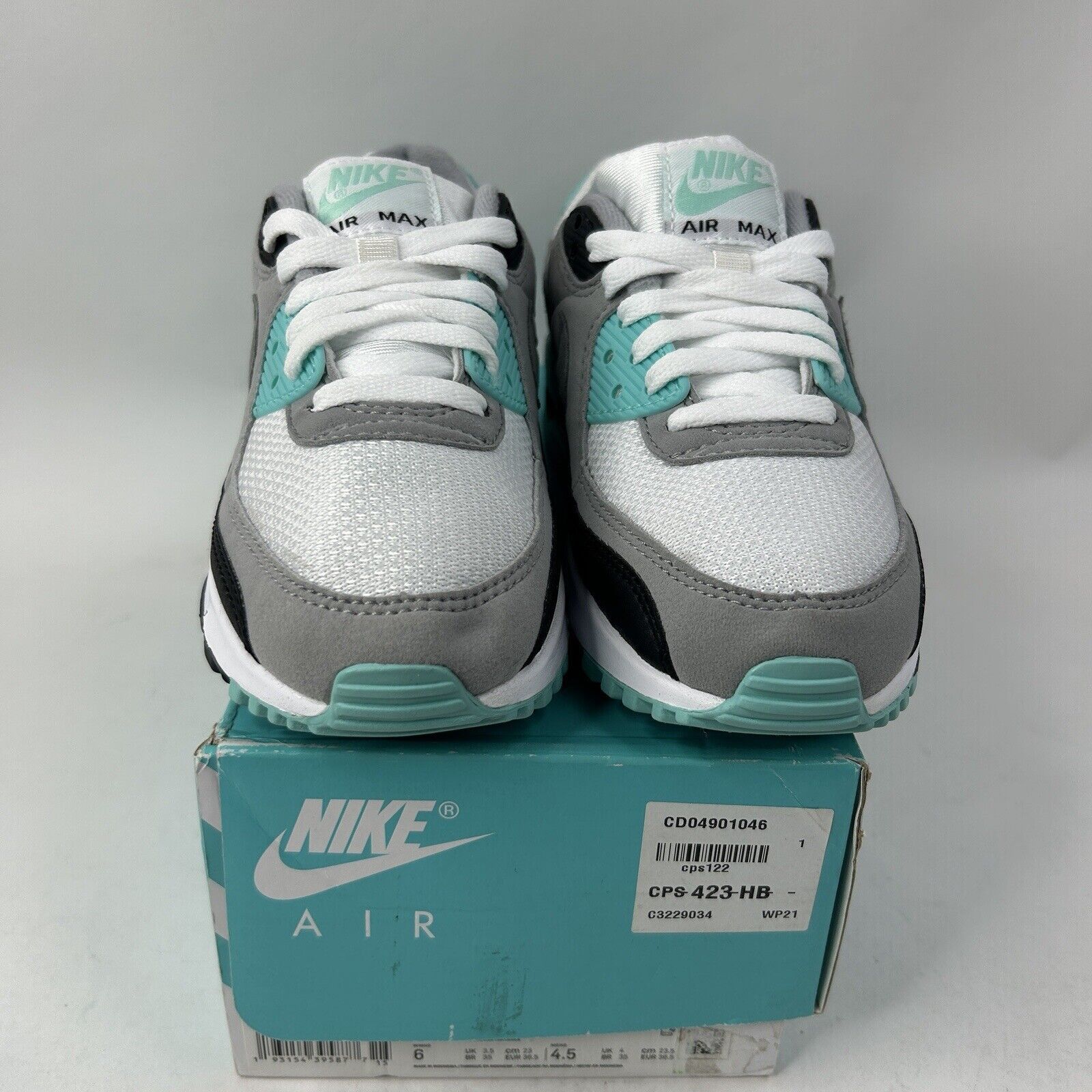 Nike Nike Air Max 90 Recraft WMNS “Hyper Turquoise" 2024 Size US 6 / IT 36 - 2 Thumbnail