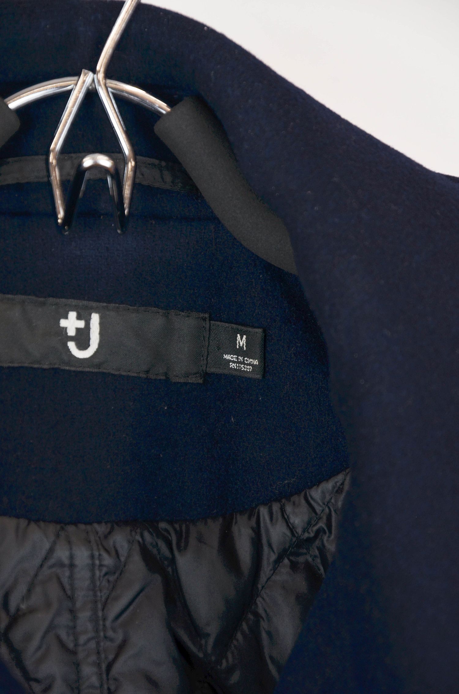 Jil Sander × Uniqlo +J UNIQLO x JIL SANDER Navy Double Breasted Coat - M Size M / US 6-8 / IT 42-44 - 9 Thumbnail