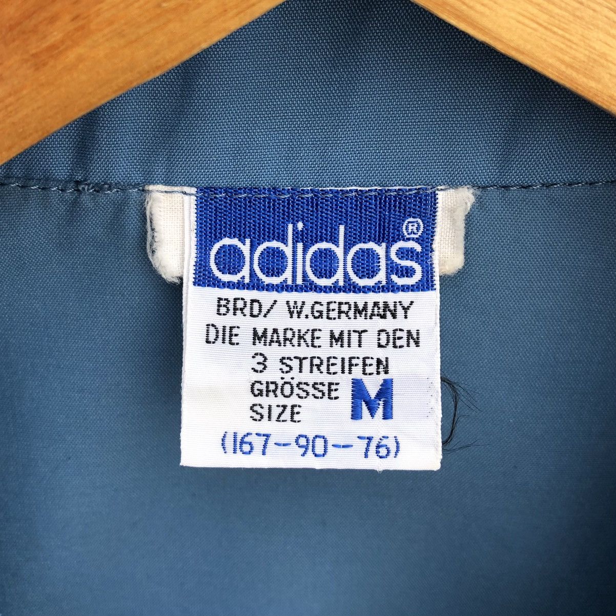 Adidas Vintage 70s Adidas Made In Germany Light Jacket Size US M / EU 48-50 / 2 - 13 Thumbnail
