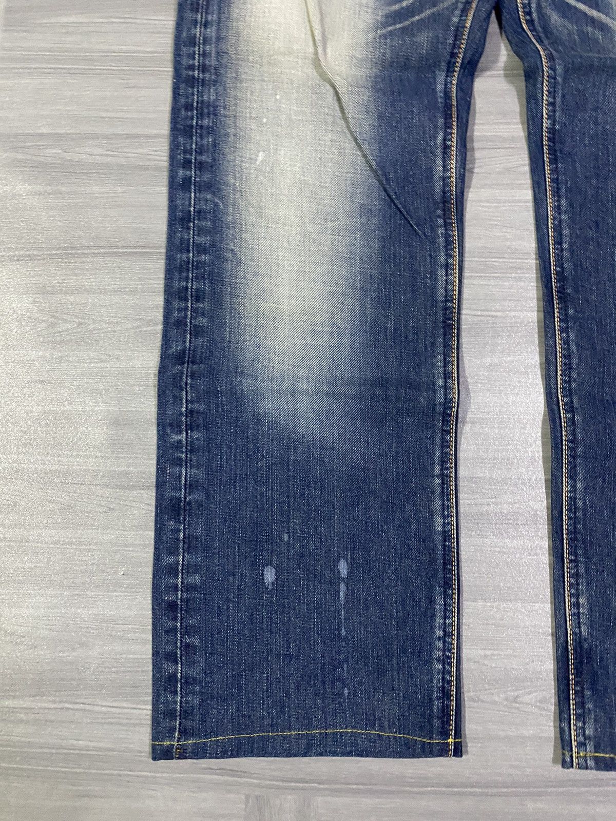 Lee Vintage Lee Riders Fadded Blue Denim Size US 33 - 6 Thumbnail