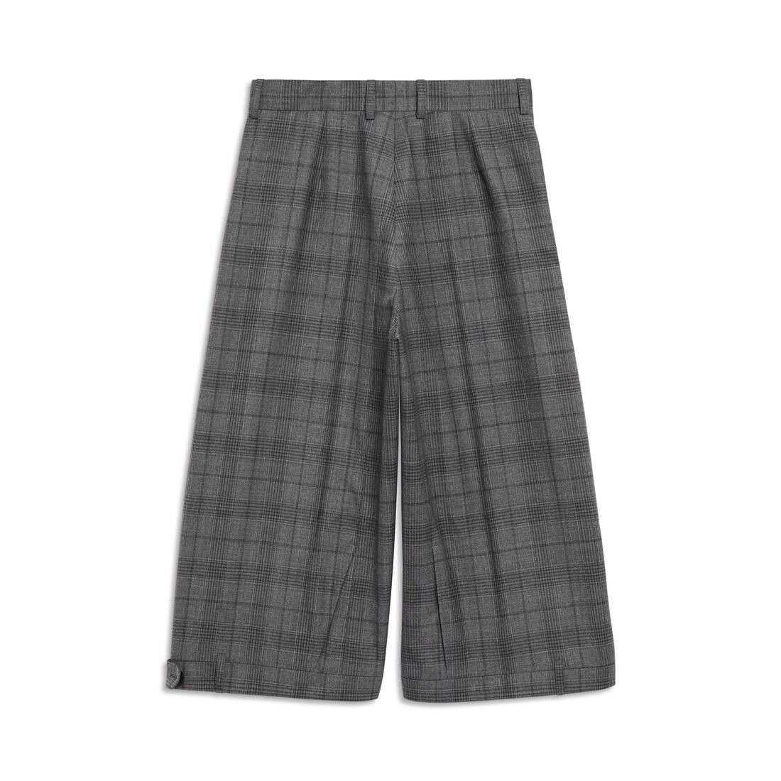 Balenciaga o1in1g0225 Deconstructed Long Shorts in Grey Size 28" / US 6 / IT 42 - 6 Thumbnail