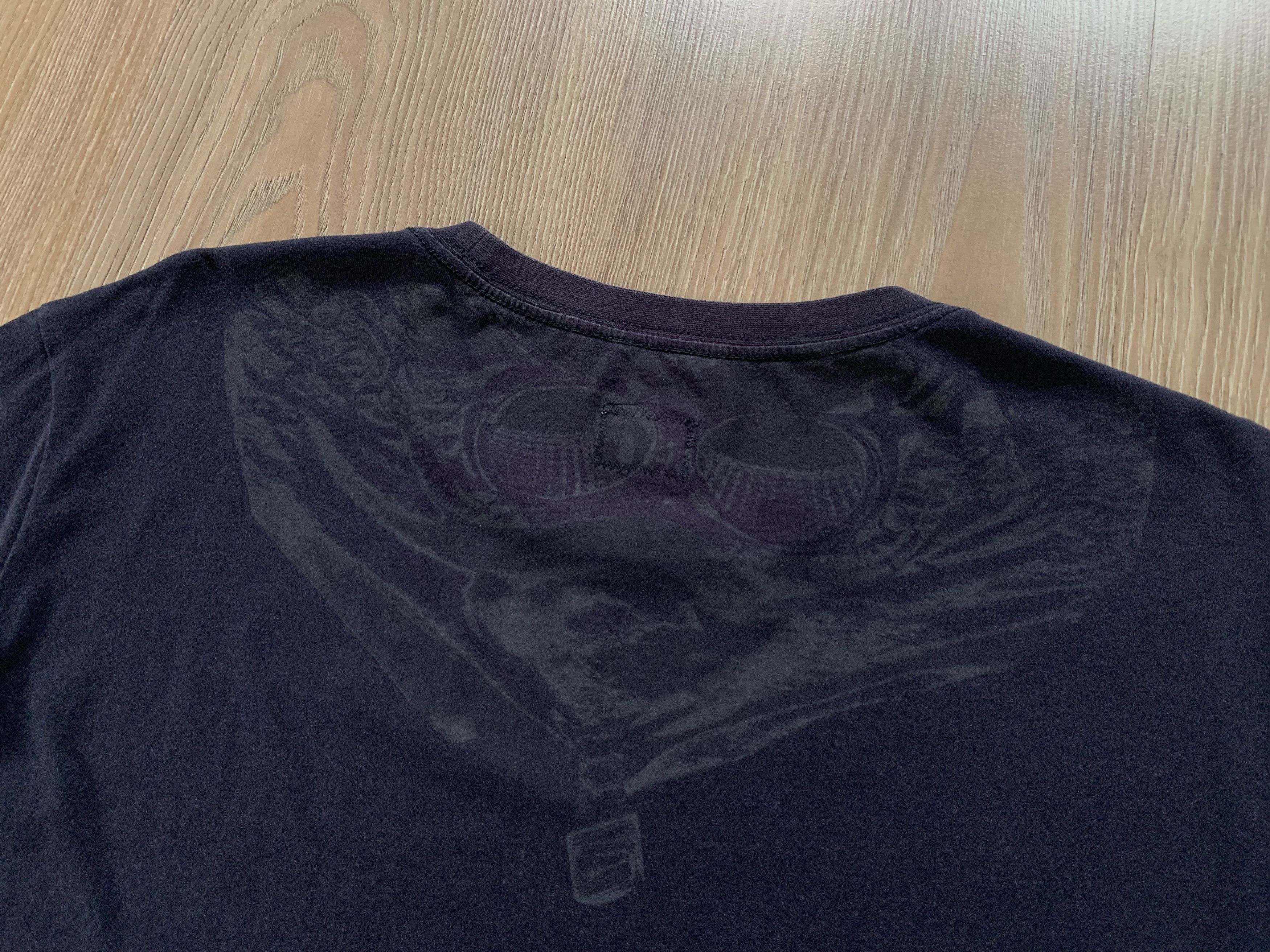 C.P. Company Vintage Blue Printed T Shirt