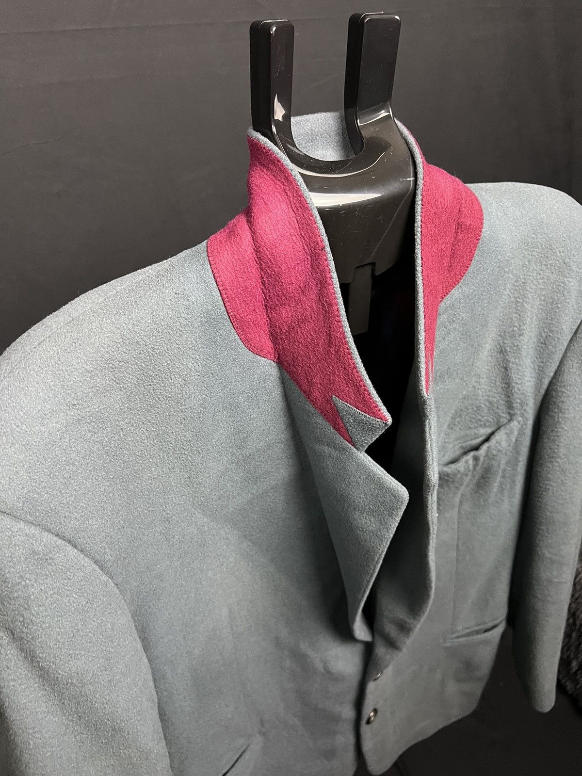 Hugo × Hugo Boss × Vintage 🔴 Vintage cashmere-wool Hugo Boss twenty Don Gil blazer Size 52R - 8 Thumbnail