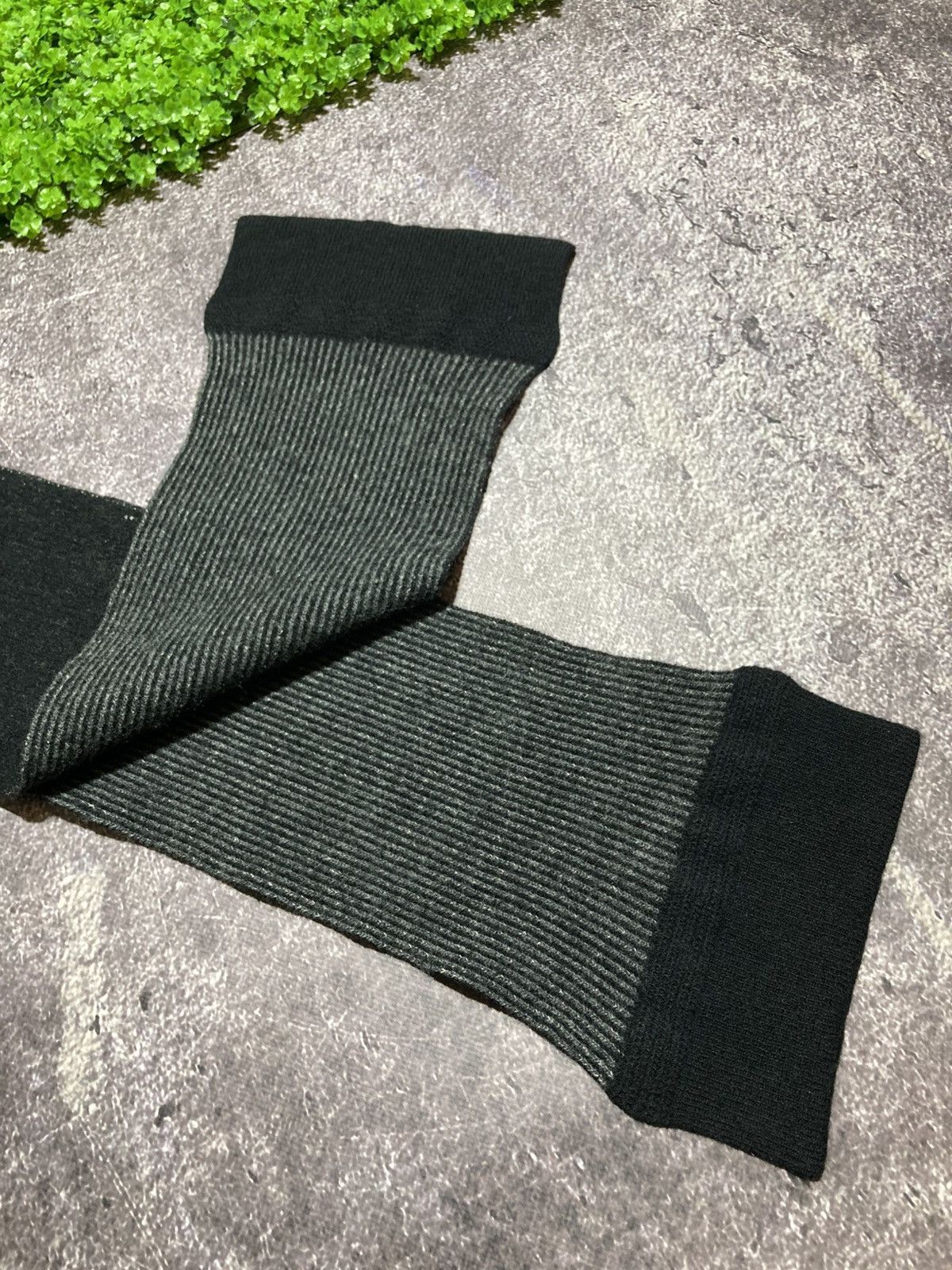 RRL Ralph Lauren RRL Ralph Lauren Black Scarf One Size 84% Wool 16% Linen Size ONE SIZE - 6 Thumbnail