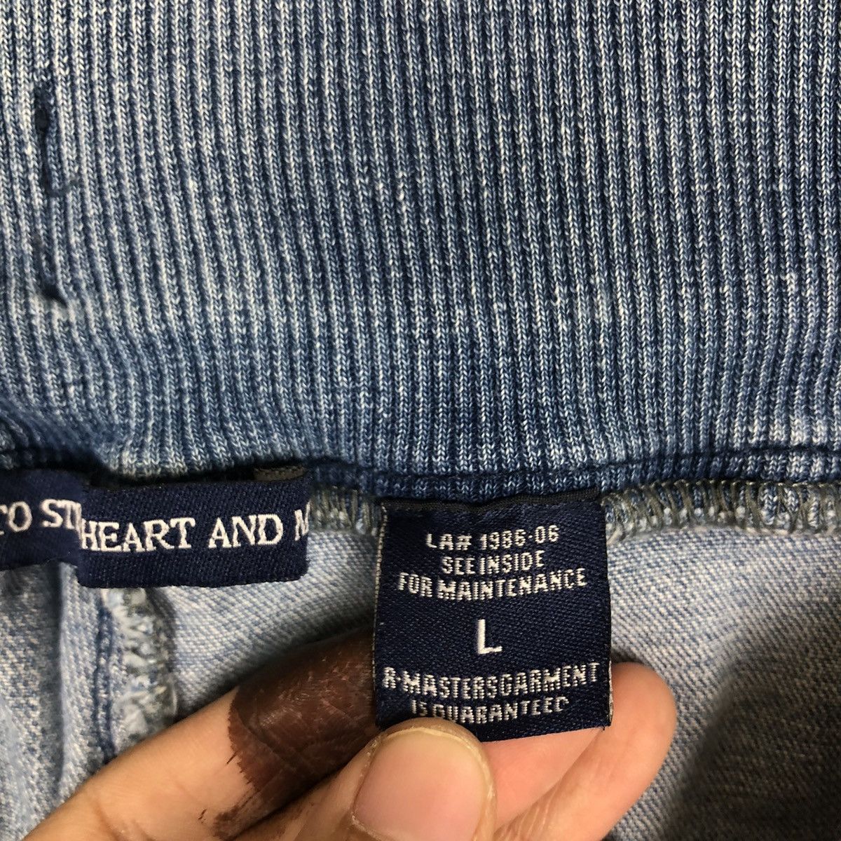 Hysteric Glamour ☄️RARE PATCH WORK JOGGER JEANS PANTS HYSTERIC GLAMOUR JAPAN Size US 30 / EU 46 - 9 Thumbnail