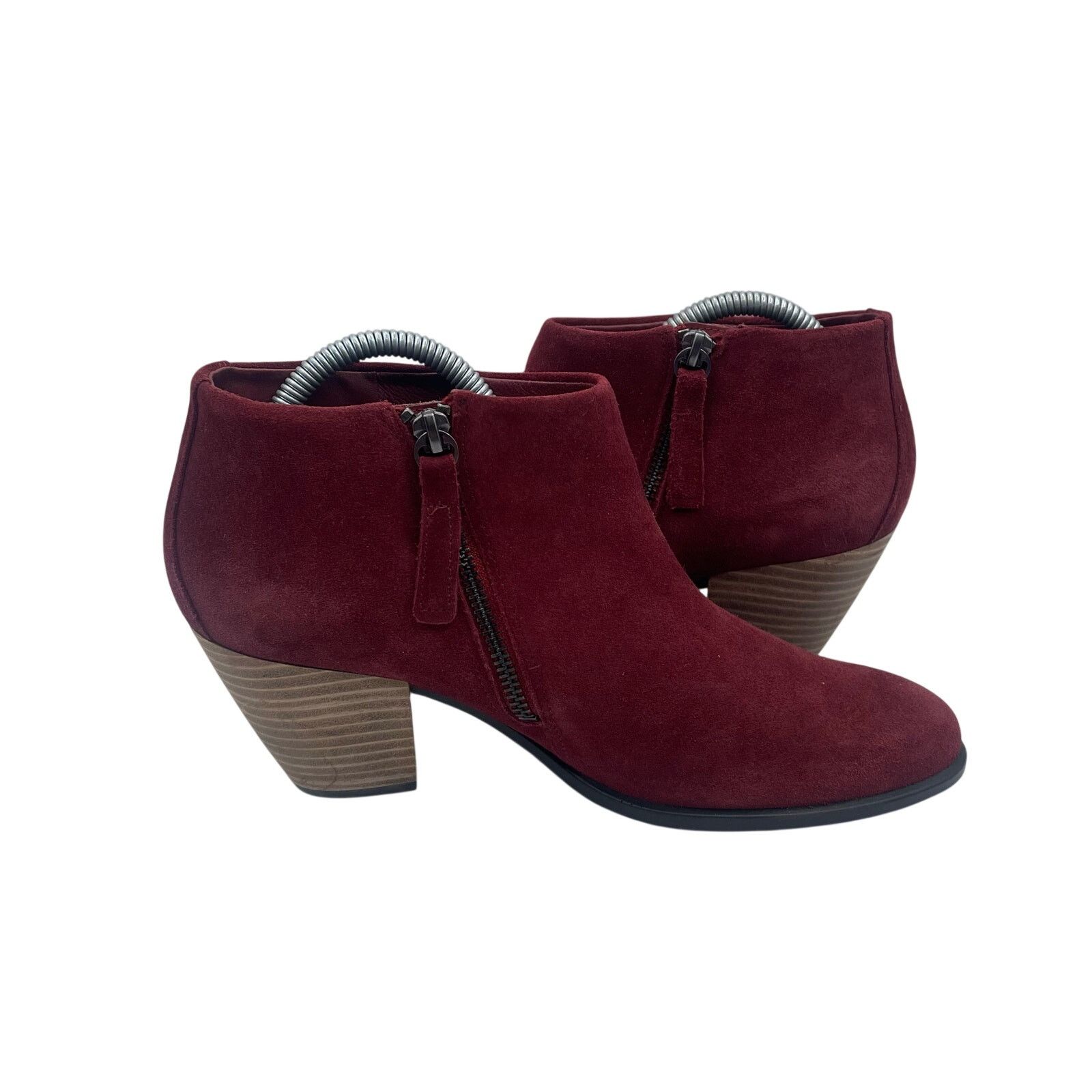 Ecco Ecco Shape 55 Western Ankle Boots Bootie Red Suede Womens 40 Size US 9 / IT 39 - 5 Thumbnail