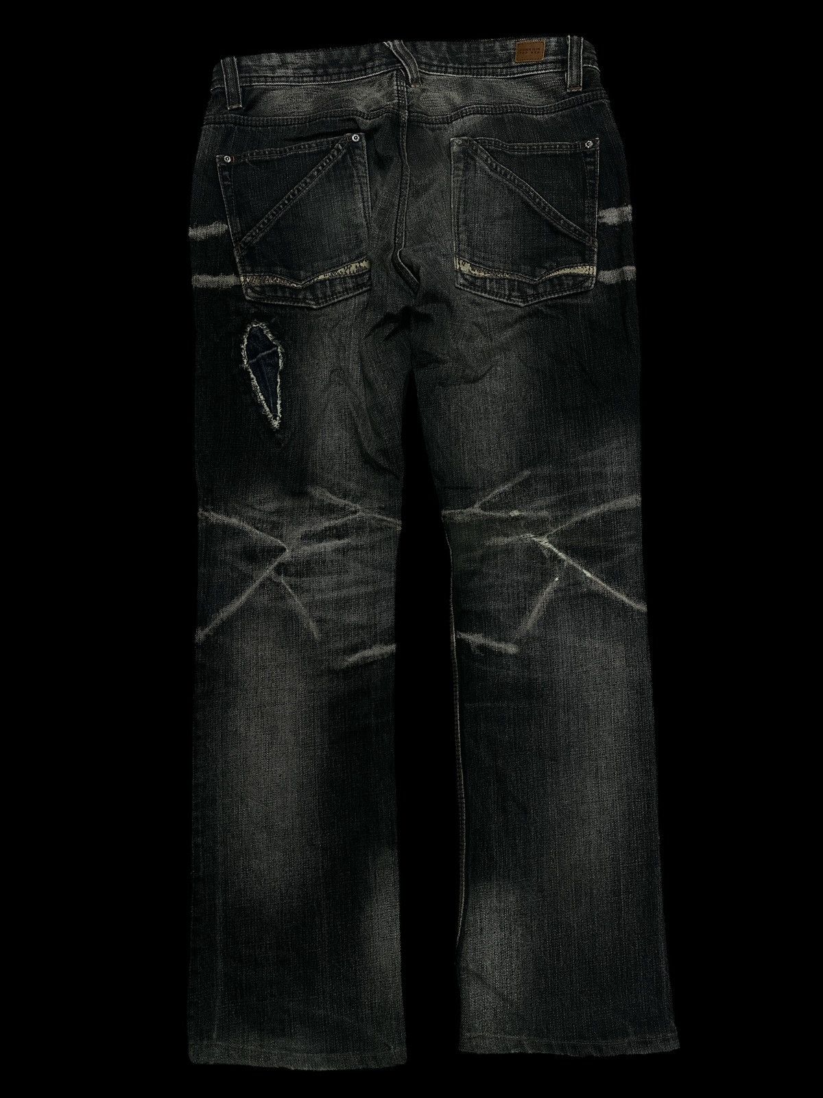 Kapital 90s Patchwork Nicole Men Club Flare Bootcut. Size US 32 / EU 48 - 5 Thumbnail
