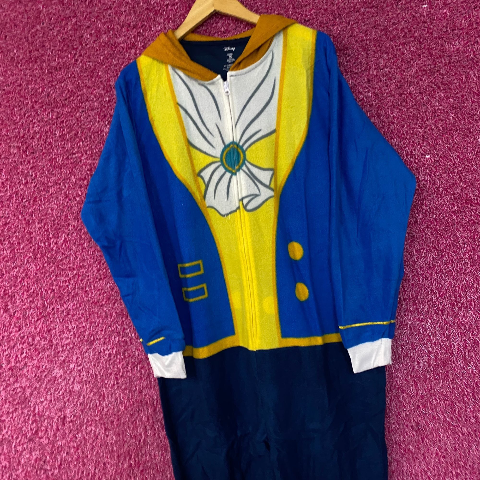 Disney Disney Beauty and The Beast One Piece Onesie Pajamas Small Size S / US 4 / IT 40 - 3 Thumbnail