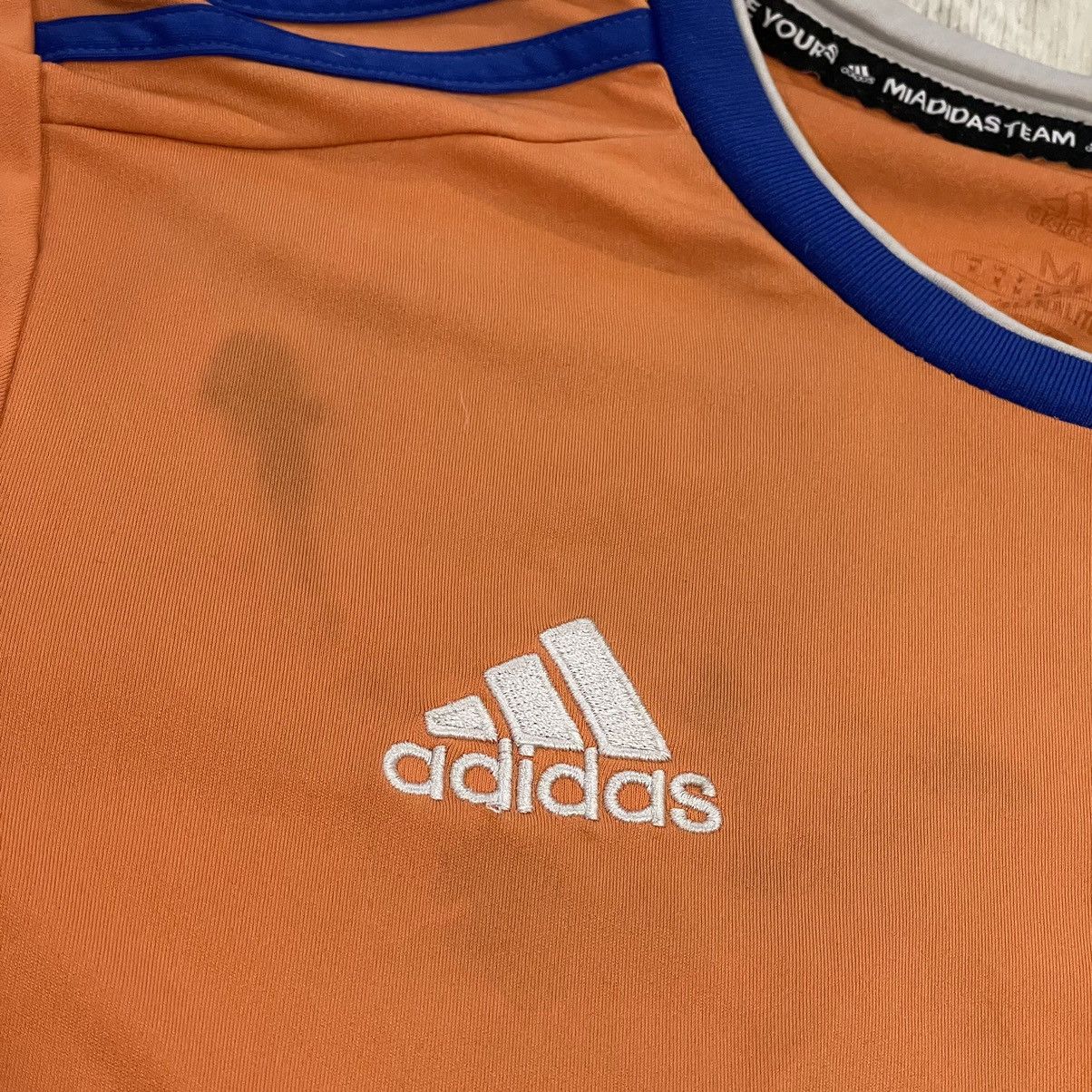 Adidas M⚽️ Match worn Cardiff City Jersey Visit Malaysia adidas tee Size US M / EU 48-50 / 2 - 4 Thumbnail