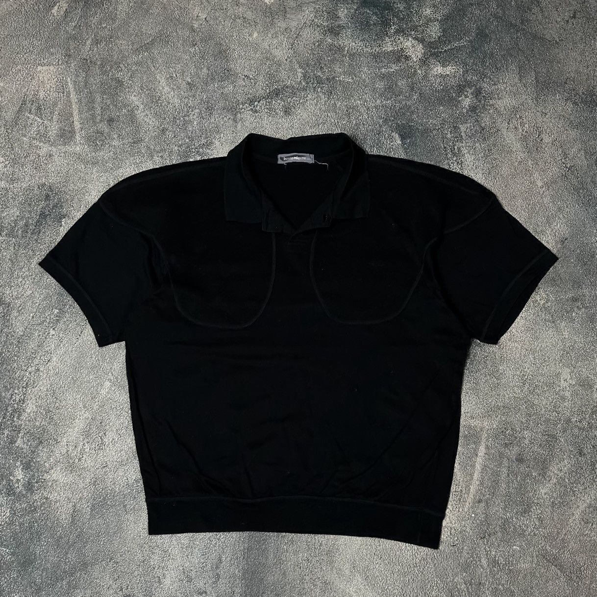 Issey Miyake Vintage Issey Miyake Polo sweatshirt Size US L / EU 52-54 / 3 - 1 Thumbnail