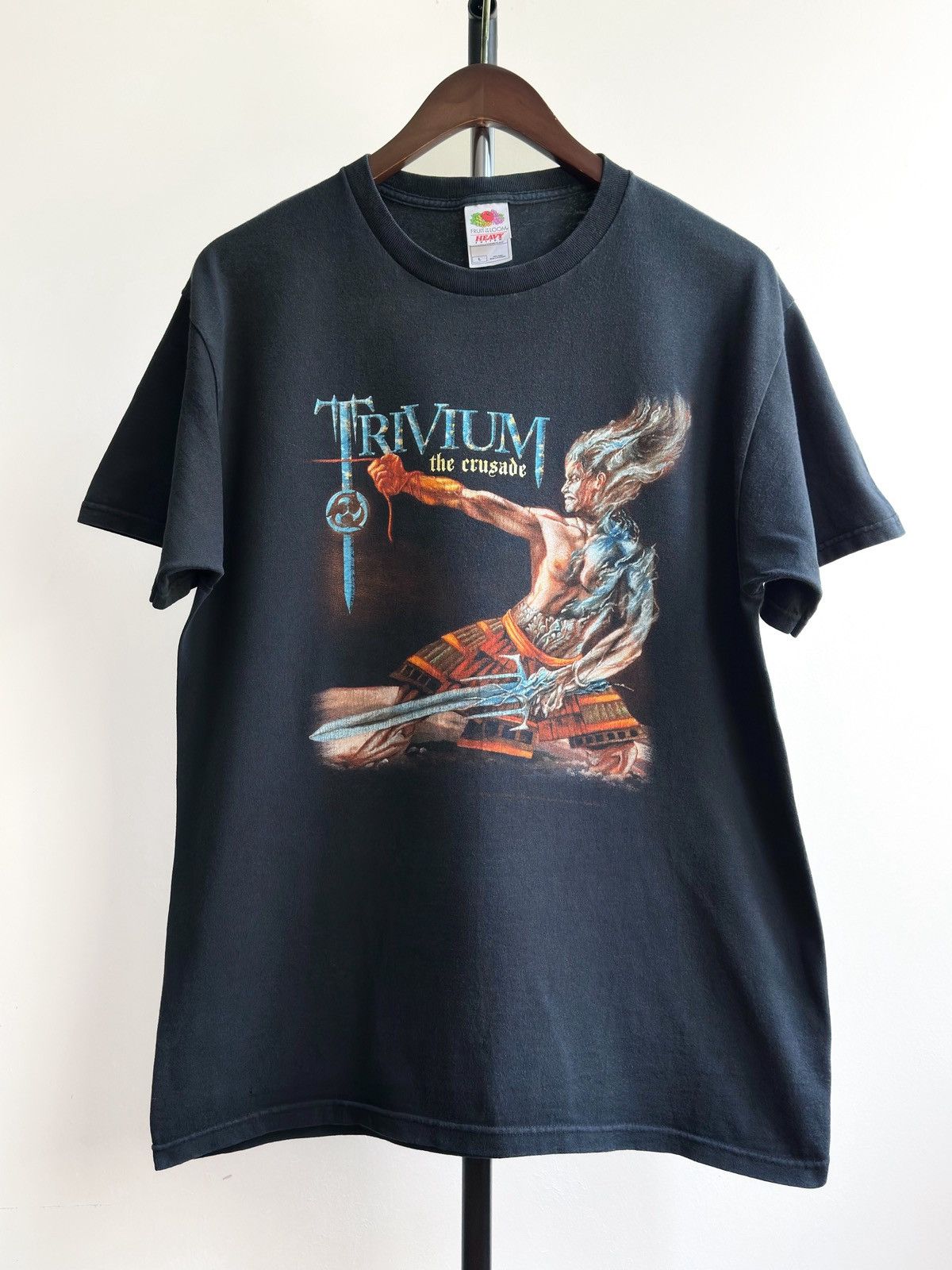 Band Tees Vintage 2000s Trivium «the crusade» Metal Band Promo Tee Size US L / EU 52-54 / 3 - 1 Thumbnail