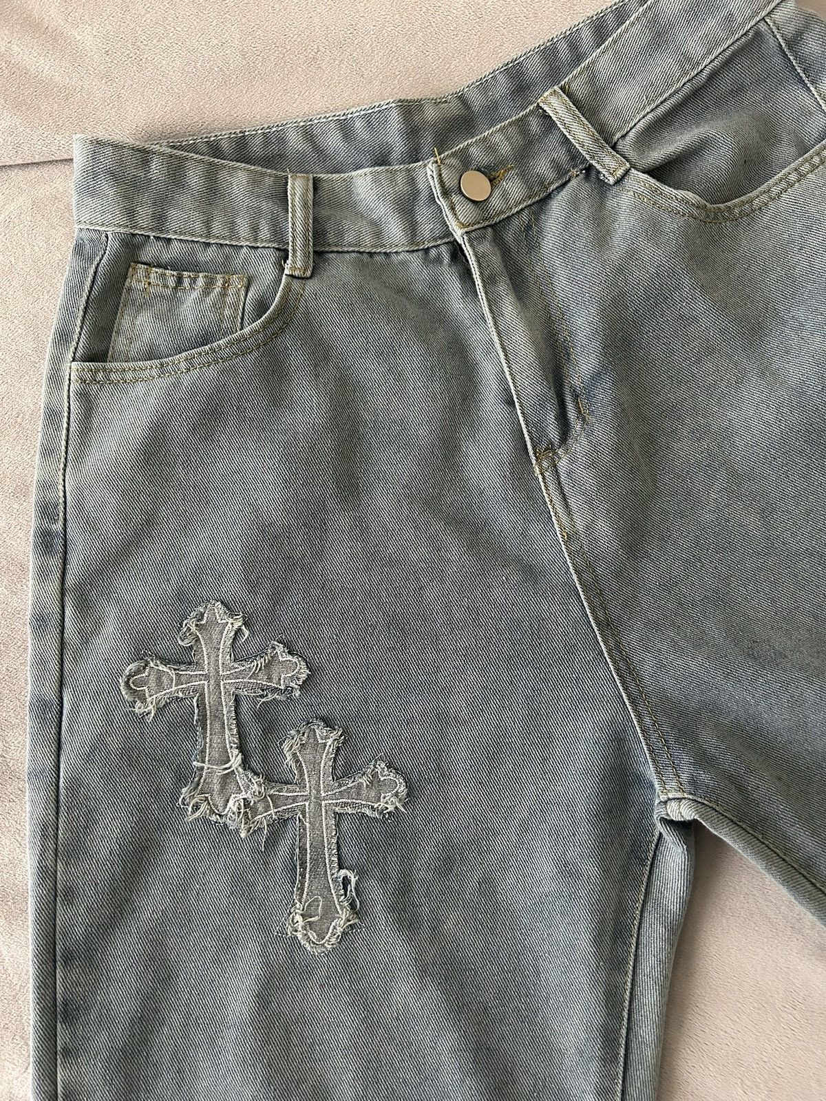 Other Streets of Kami Cross Patch Jeans Size US 32 / EU 48 - 2 Thumbnail