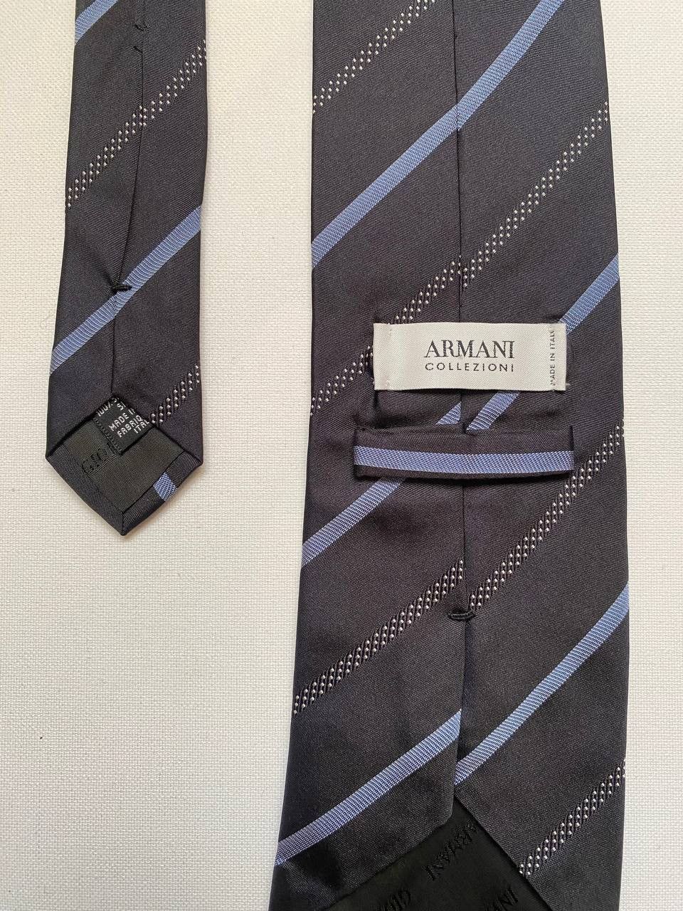 Armani Collezioni Giorgio Armani Collezioni Italy Silk Mens Tie Size ONE SIZE - 2 Thumbnail
