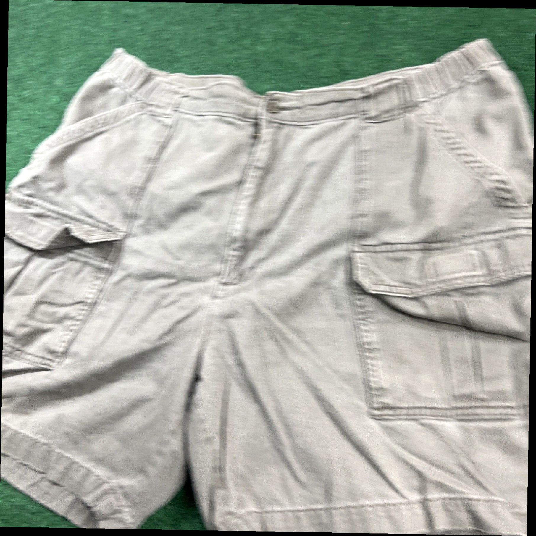 Savane Savane Cargo Shorts Mens 40 Measured 38 Faded Green Hiking Fishing Outdoors Size US 38 / EU 54 - 2 Thumbnail