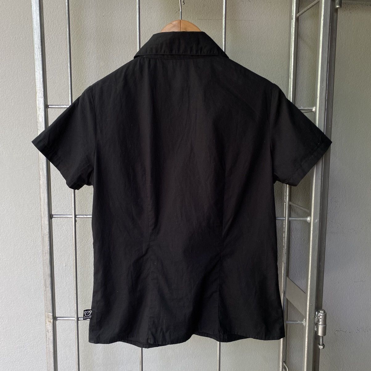 Japanese Brand 😊PEACE NOW Black Ghost Pocket Shirt Size M / US 6-8 / IT 42-44 - 14 Thumbnail