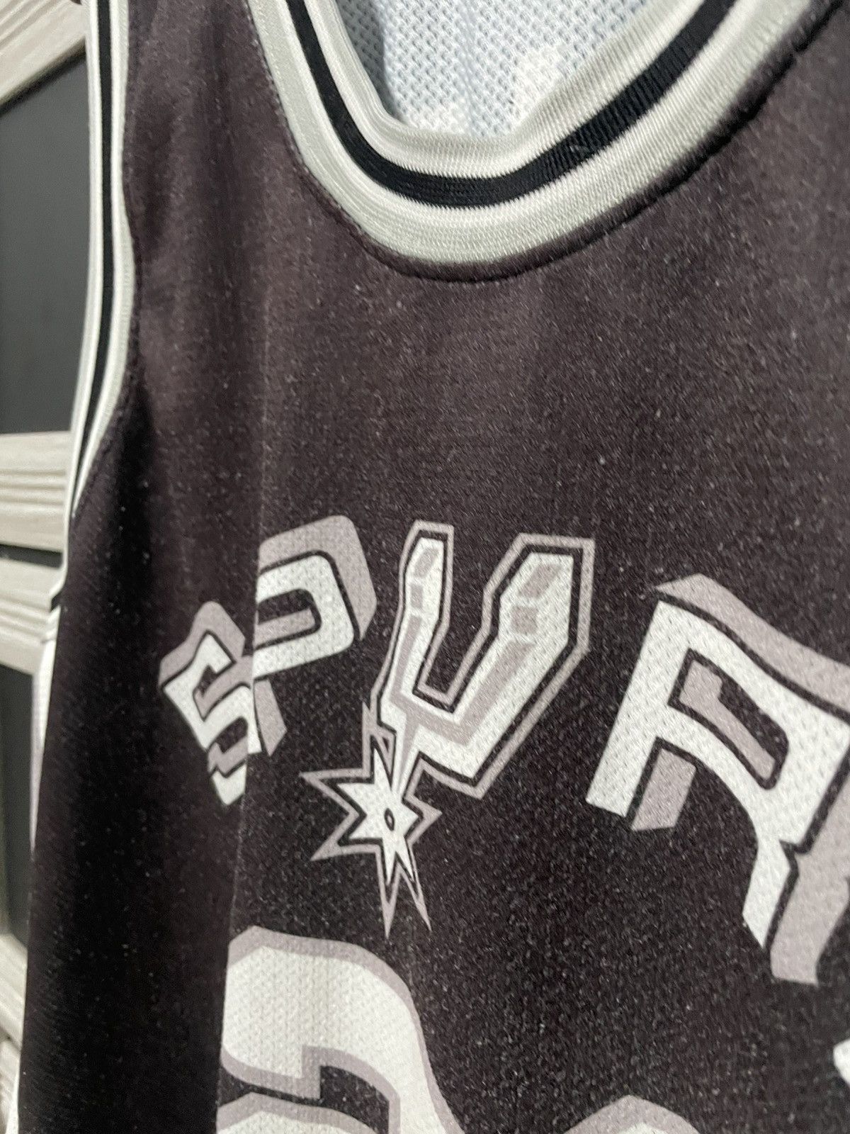 Champion × NBA × Vintage Vintage 1998 San Antonio Spurs Dunkan 21 Champion Jersey Kit Size US XL / EU 56 / 4 - 11 Thumbnail