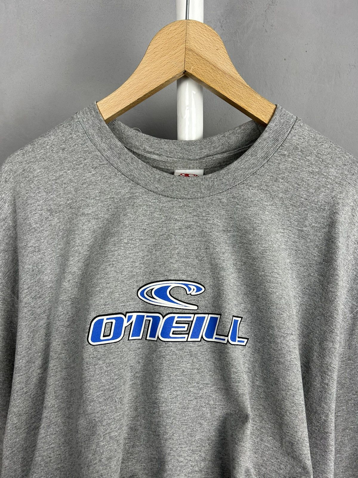 O'Neill O’Neill Surf Logo T Shirt Grey Double Logo Front Back Cotton Size US XXL / EU 58 / 5 - 4 Thumbnail