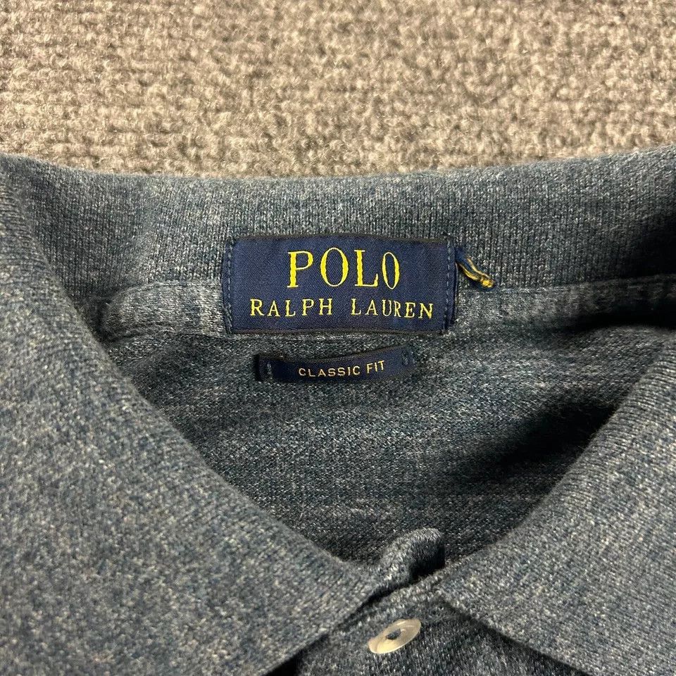 Polo Ralph Lauren Polo Ralph Lauren Polo Shirt Men XL Classic Fit Speckled Size US XL / EU 56 / 4 - 3 Thumbnail