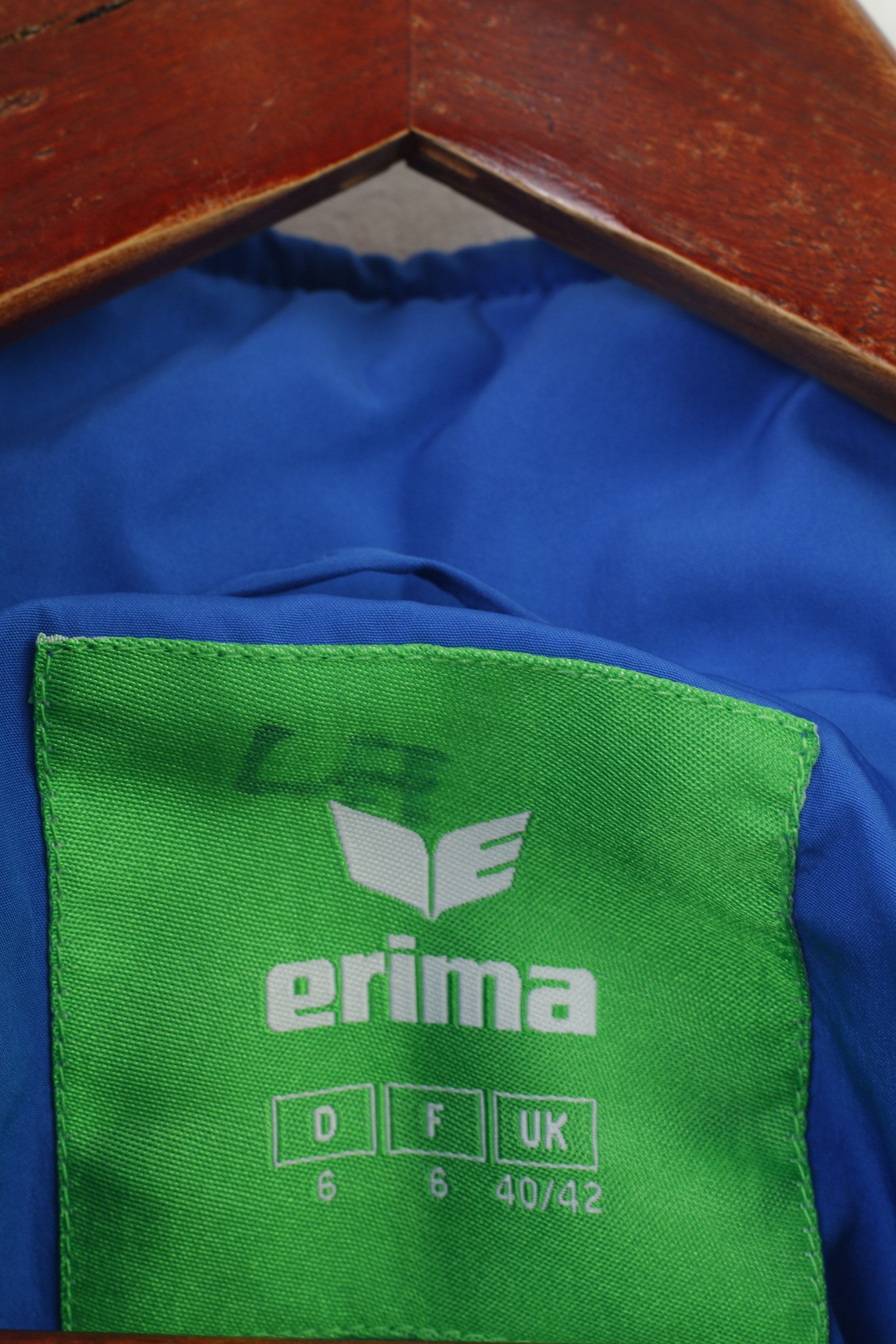 Erima Erima Men 42 M Jacket Blue Europameister 2008 4538 Size US M / EU 48-50 / 2 - 6 Thumbnail