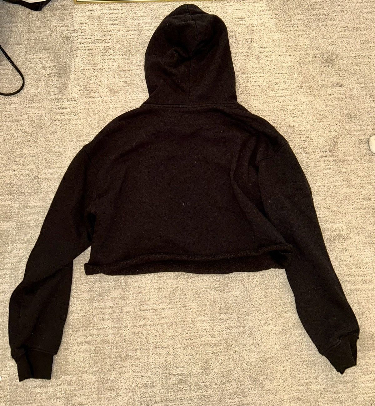 Polaroid Polaroid black cropped hoodie Size M / US 6-8 / IT 42-44 - 3 Thumbnail