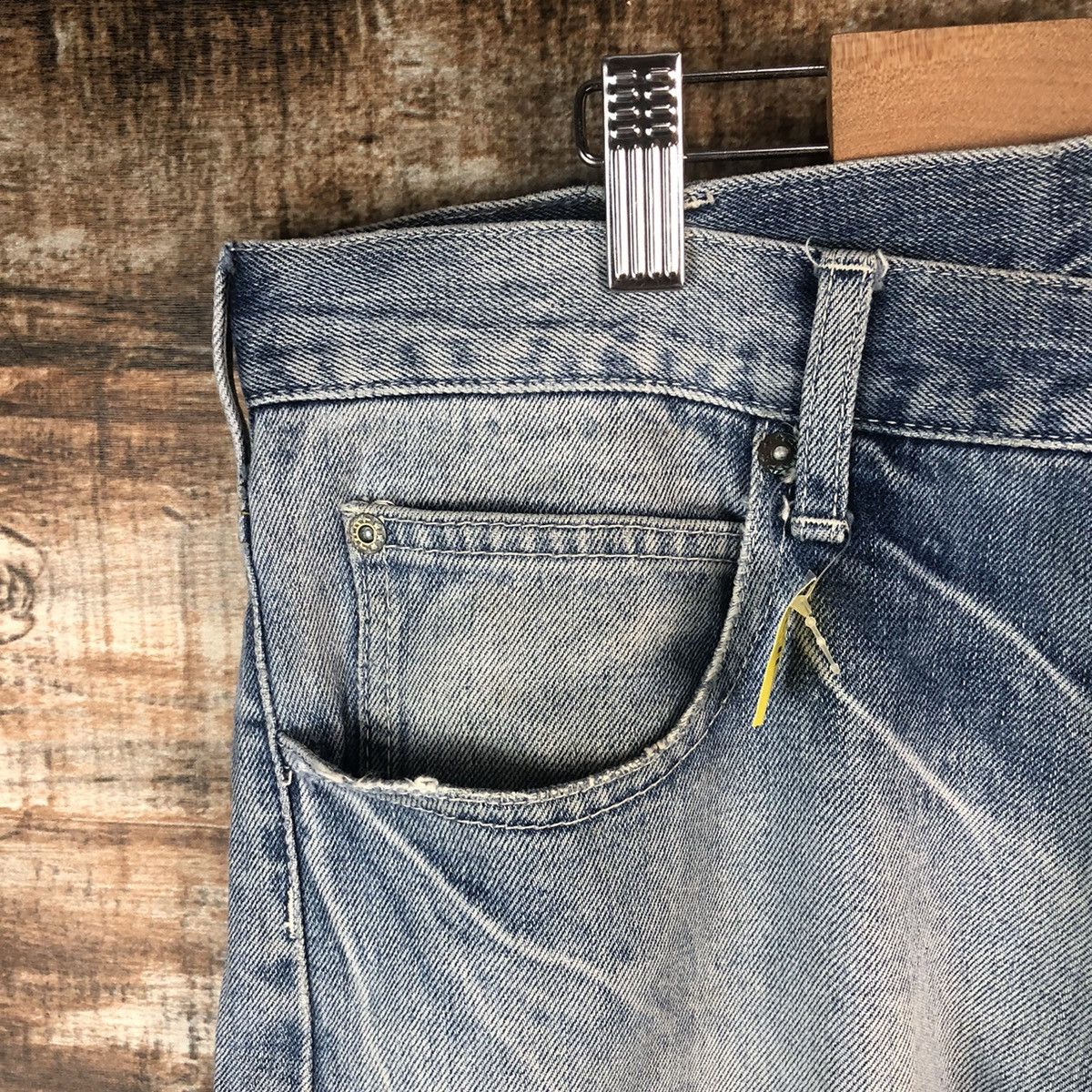 JACKROSE DLL Jack Rose Blue Distressed Denim Pants #C011 Size US 32 / EU 48 - 7 Thumbnail