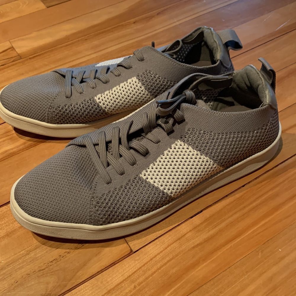 Aldo Z Aldo gray/white stripe mesh sneakers, new, size 9 Size US 9 / EU 42 - 5 Thumbnail