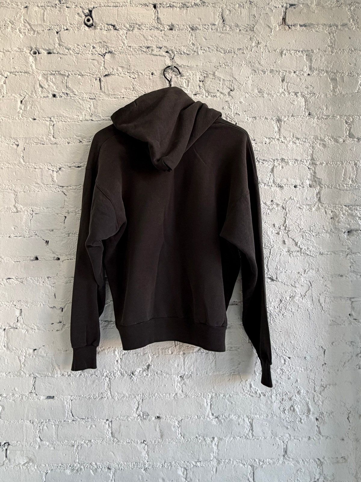 Vintage 1990s BLACK FLAG LOGO HOODIE Size US XL / EU 56 / 4 - 2 Thumbnail