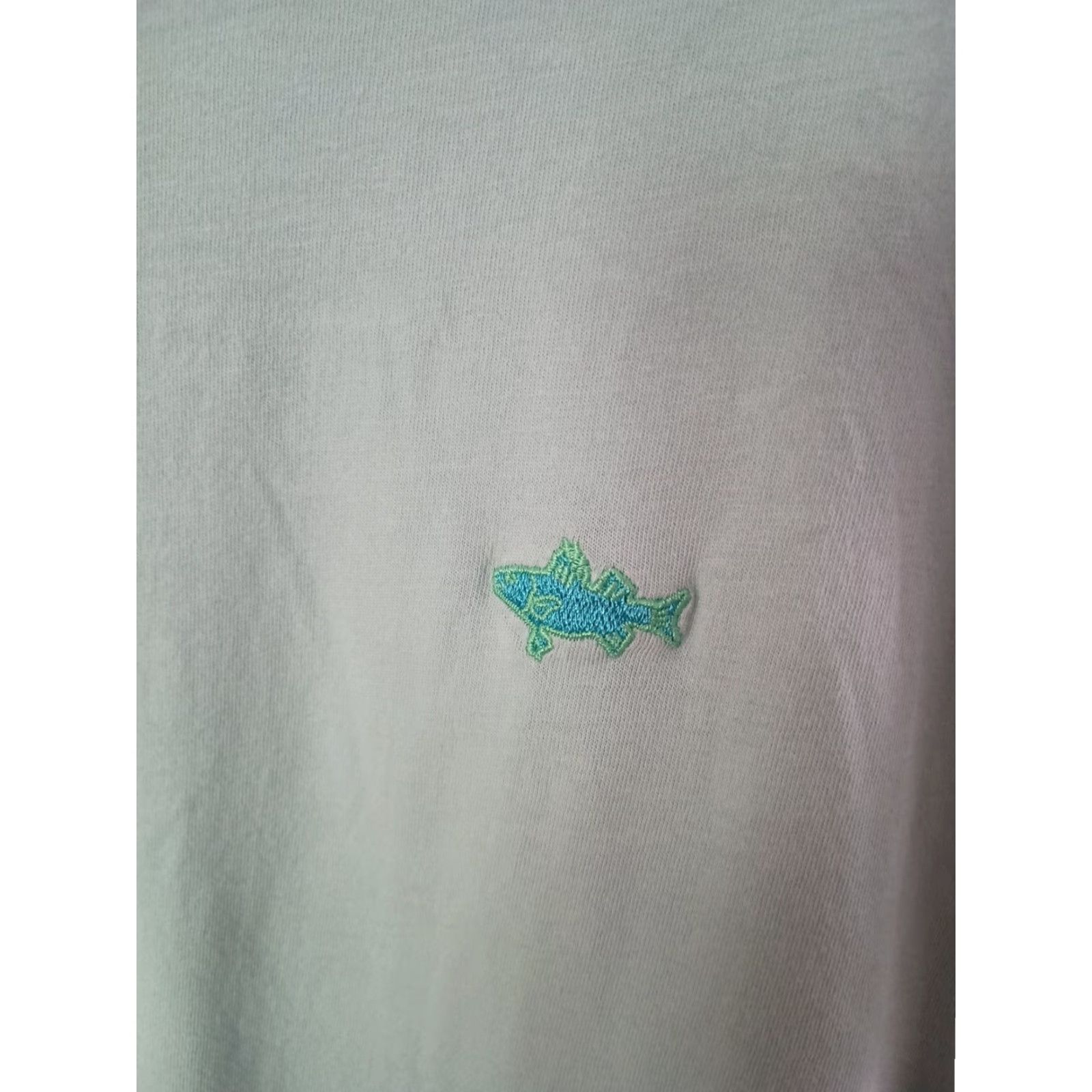 Vintage VINTAGE Saltwater Long Island T-shirt Organic Cotton Size L Size US L / EU 52-54 / 3 - 2 Thumbnail