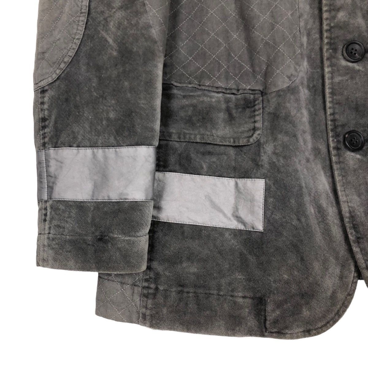 Issey Miyake Vintage Issey Miyake 2007 A/W Patchwork Velvet Jacket Size US M / EU 48-50 / 2 - 4 Thumbnail