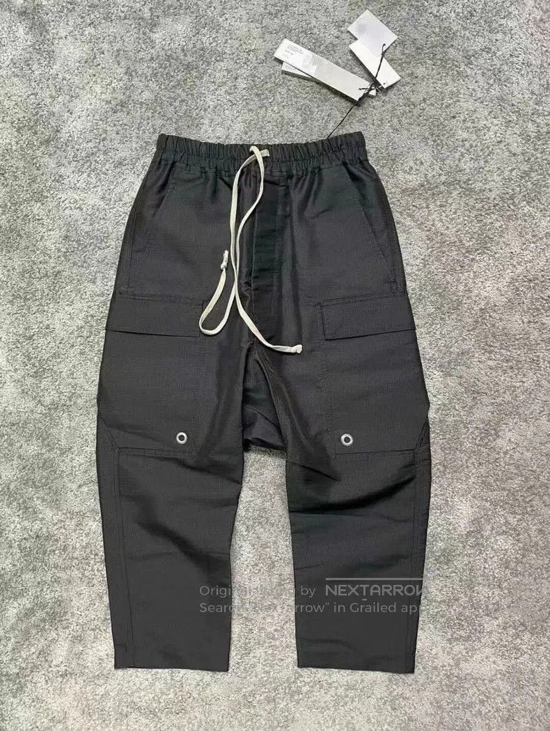 Rick Owens Rick Owens 21SS Cargo Cropped Pants. Size US 30 / EU 46 - 1 Thumbnail