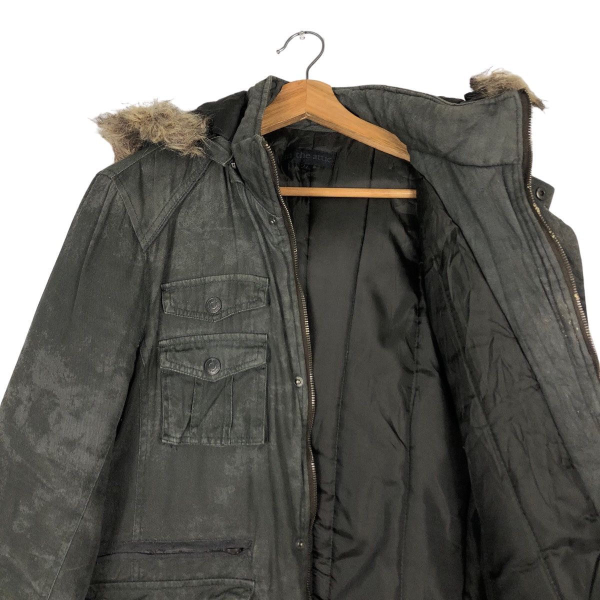 Hysteric Glamour Vintage Parka Jacket In The Attic Mink Fur Hoodie PunkStyle Size US L / EU 52-54 / 3 - 13 Thumbnail