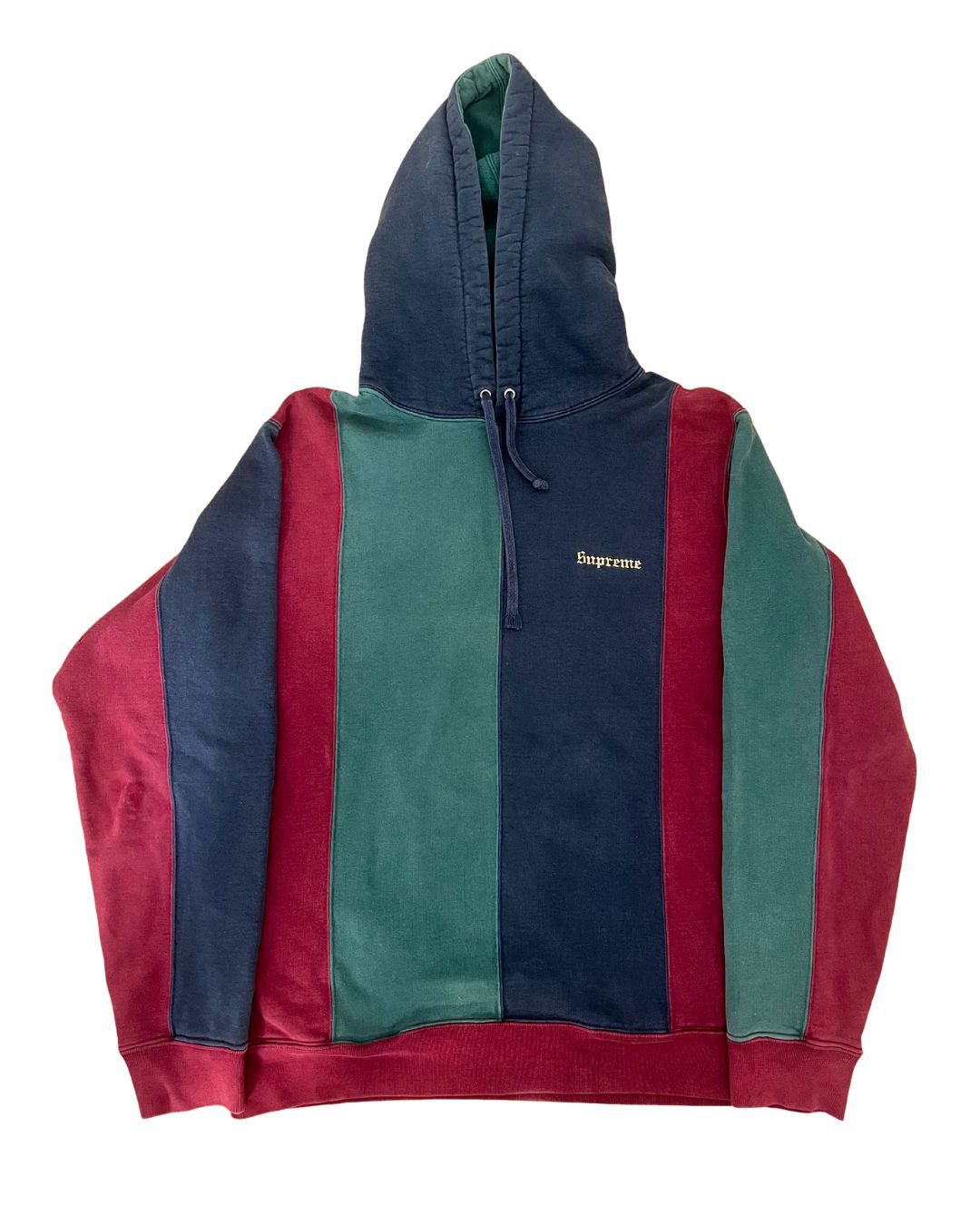 Supreme Supreme FW18 Tricolor Hoodie Size US M / EU 48-50 / 2 - 1 Thumbnail