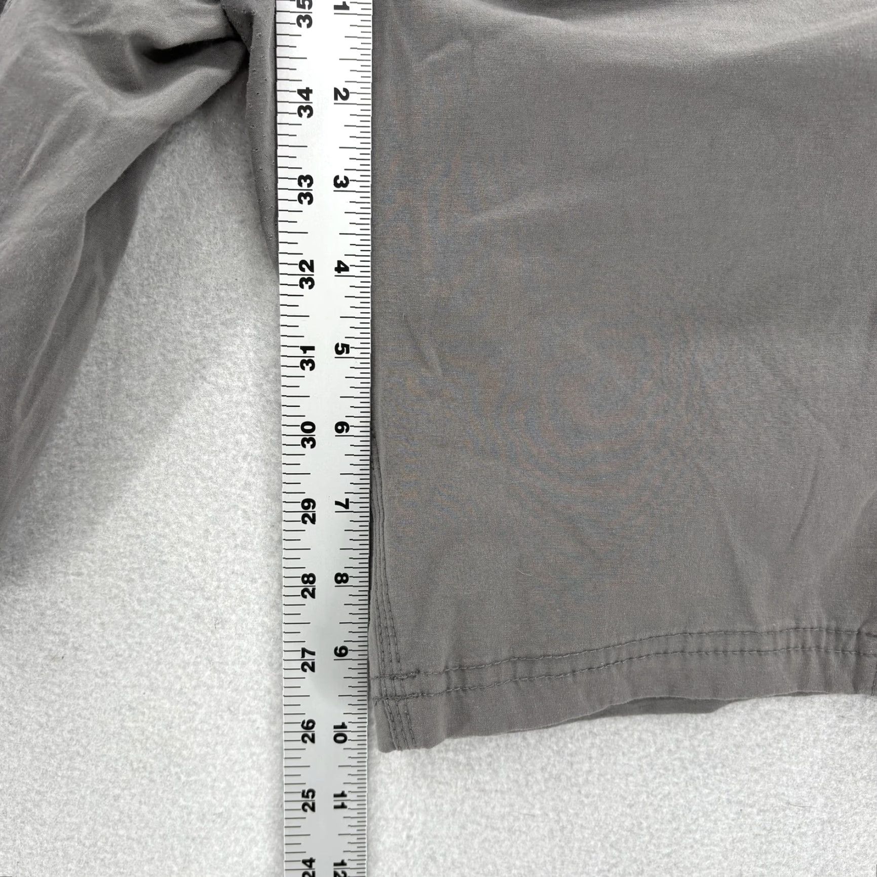Vintage Gator Waders Mens XL Gray Stretch 10" Inseam Cargo Shorts Size US 36 / EU 52 - 7 Thumbnail