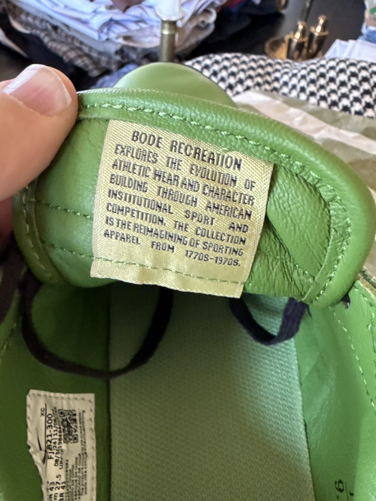 Bode × Nike Bode Green Astrograbbers Size US 9.5 / EU 42-43 - 9 Thumbnail