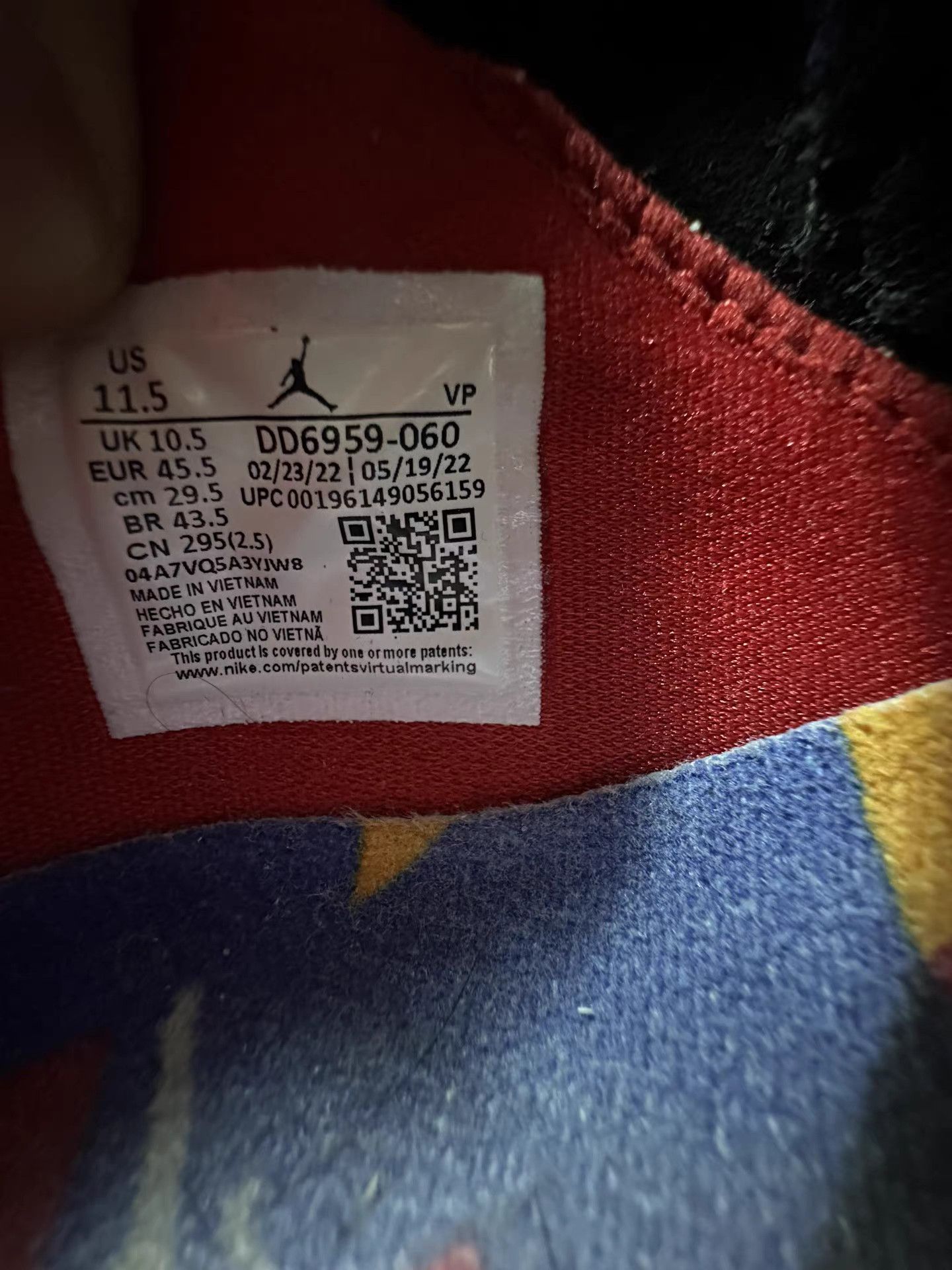 Jordan Brand Air Jordan 37 Basketball Shoes K15 Size US 12.5 / EU 45-46 - 9 Thumbnail