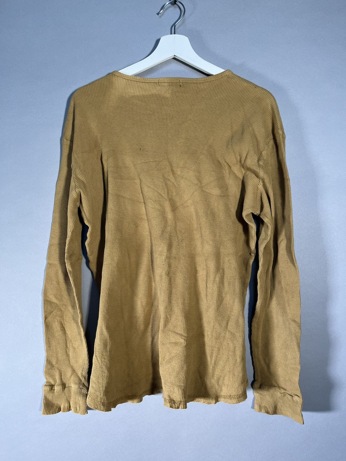 Forever 21 Forever 21 Men’s Mustard Waffle Long Sleev Size US M / EU 48-50 / 2 - 3 Thumbnail