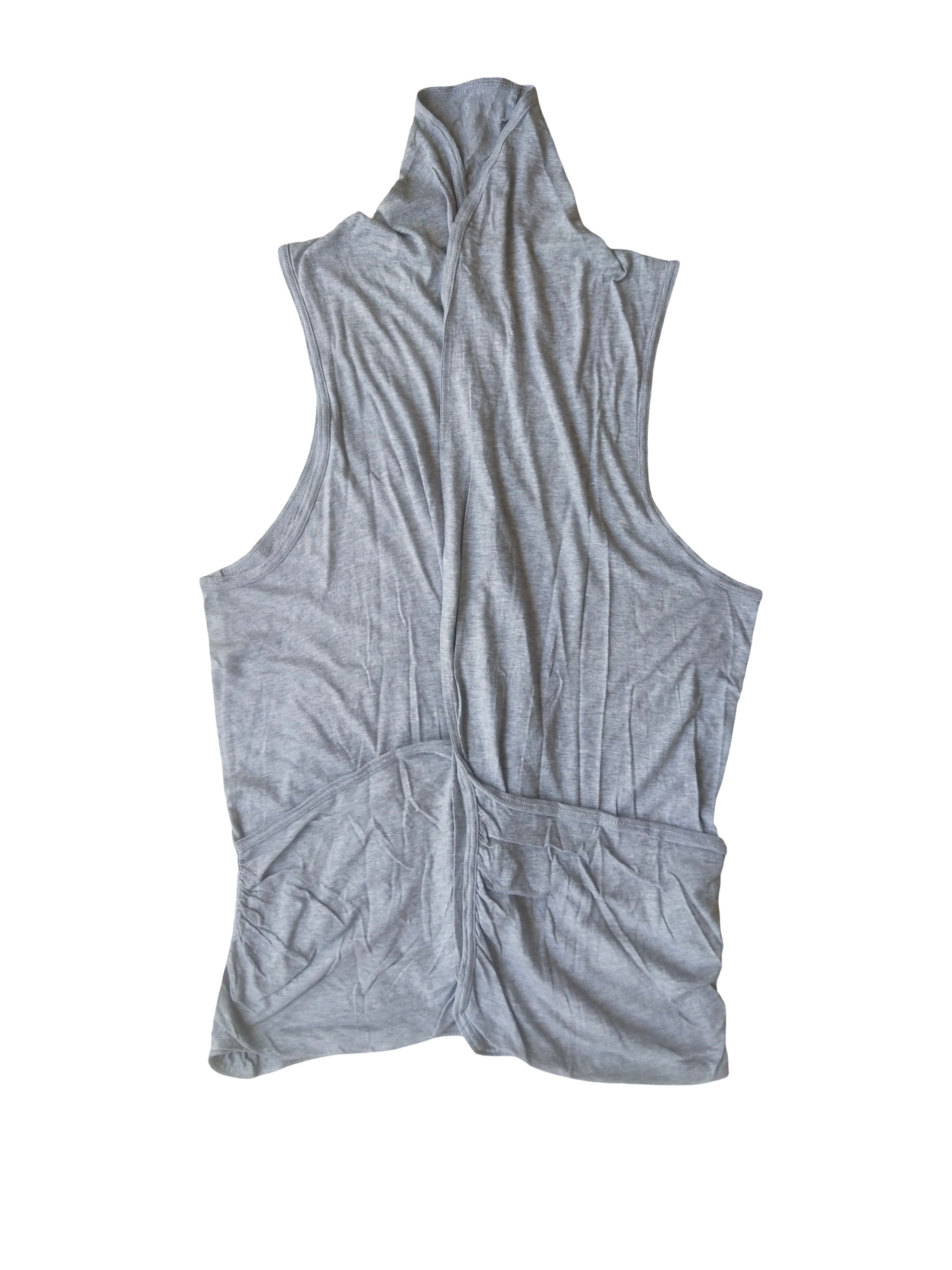Katharine Hamnett London Katharine Hamnett Asymmetrical Hooded Vest Drape Sleeveless Size M / US 6-8 / IT 42-44 - 1 Thumbnail