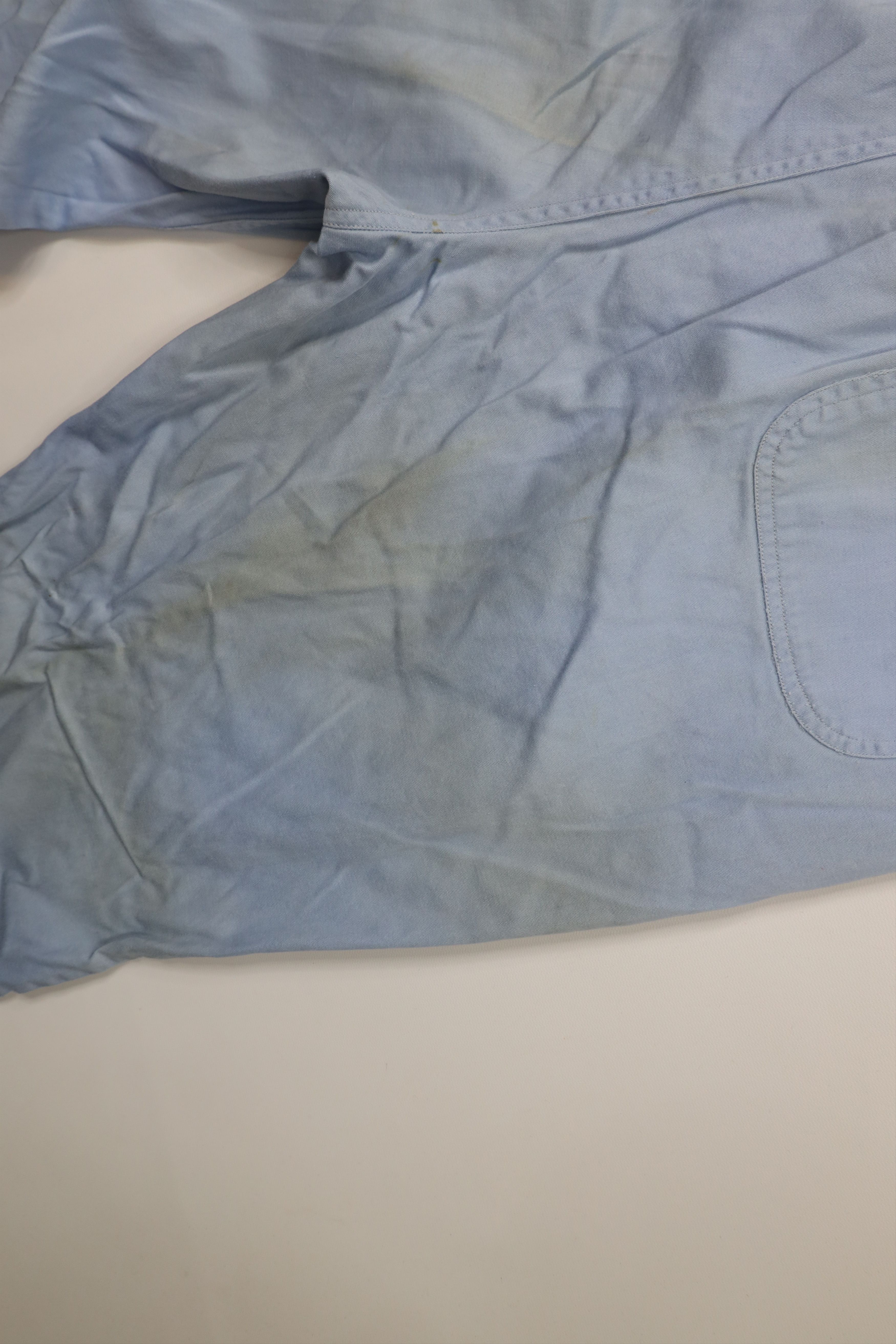 Vintage Vintage 70s Streetwear Bell Bottoms Pants Carolina Blue Size US 38 / EU 54 - 14 Thumbnail