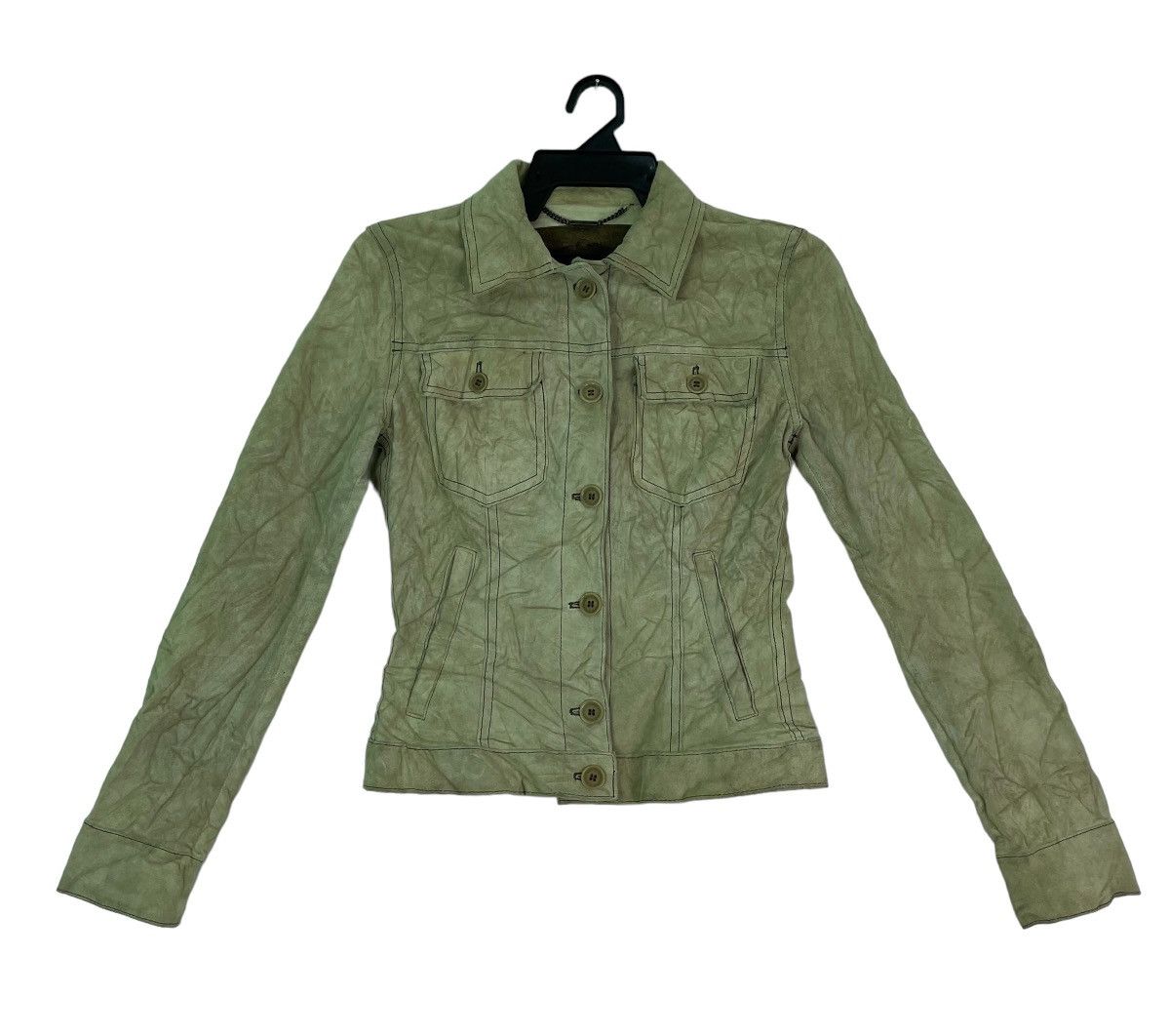 Dolce & Gabbana Rare Dolce & Gabbana type 3 trucker leather jacket Size XS / US 0-2 / IT 36-38 - 4 Thumbnail