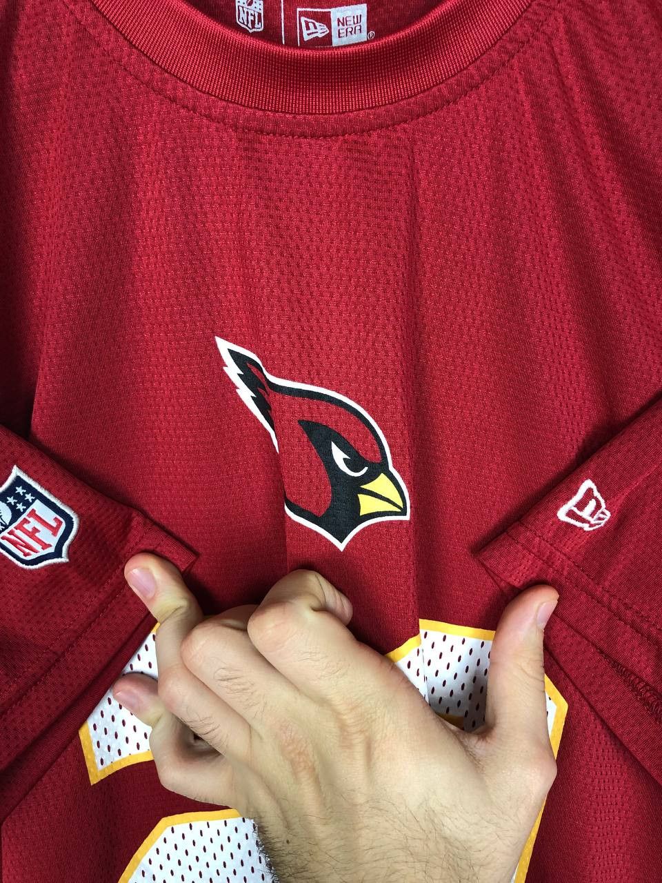 NFL × New Era NFL x New Era Jersey Tee Arizona Cardinals Red size XL Size US XL / EU 56 / 4 - 6 Thumbnail