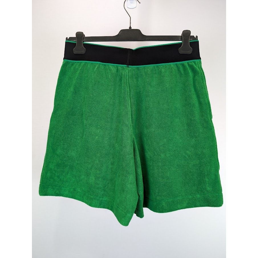 Bottega Veneta o1rshd1 Medium Weight Towelling Jersey Shorts in Parakeet Size US 32 / EU 48 - 11 Thumbnail