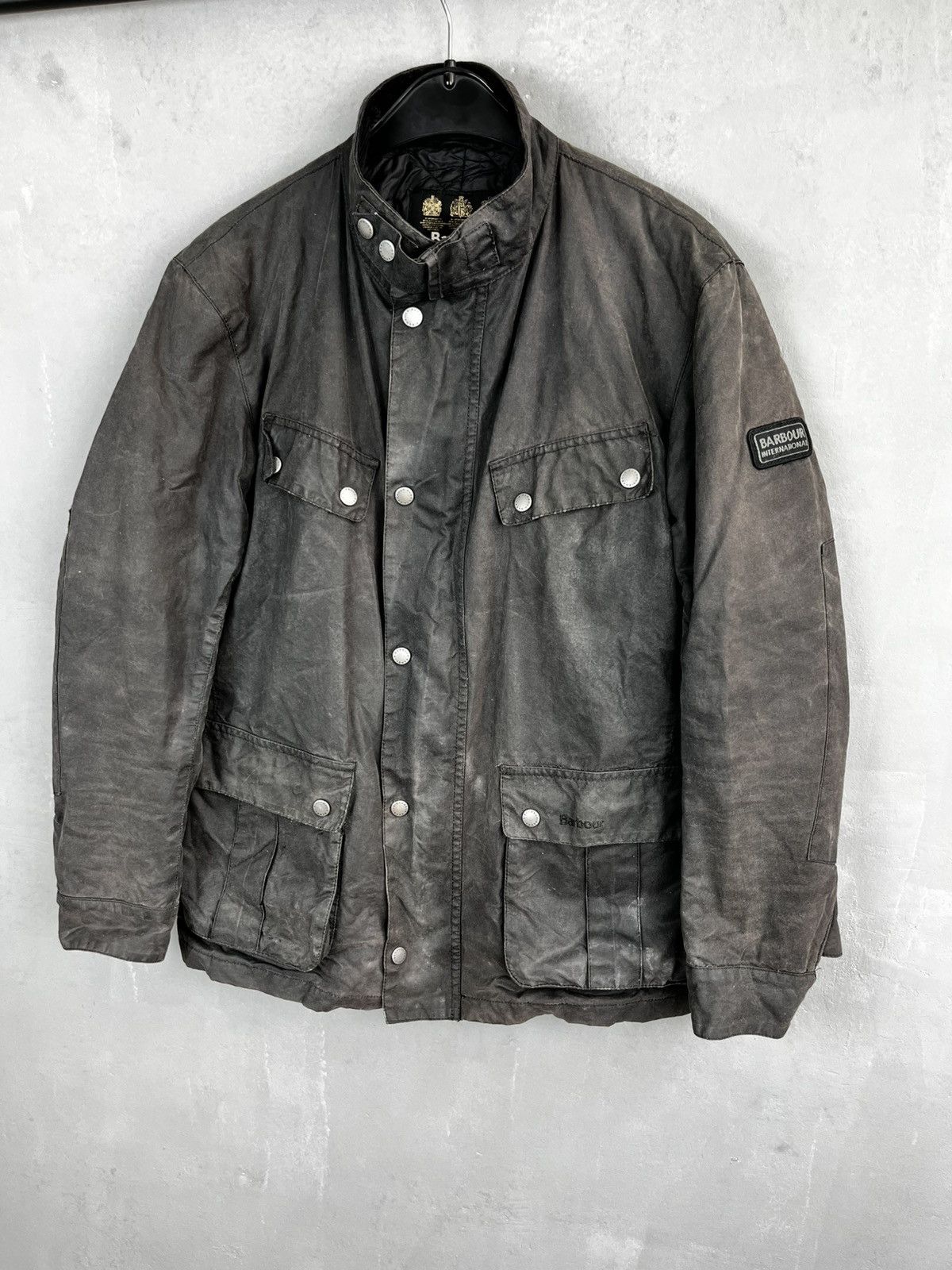 Barbour Barbour international wax jacket size m Size US M / EU 48-50 / 2 - 2 Thumbnail