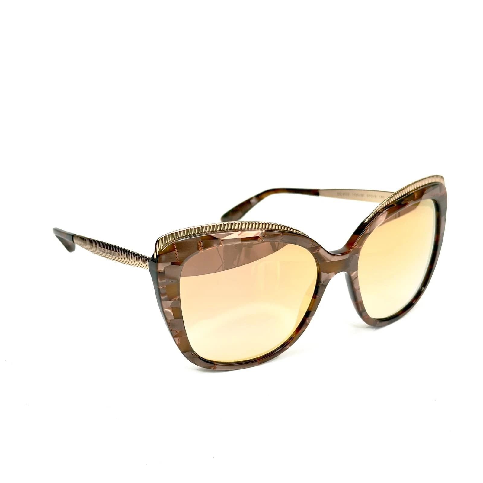 Dolce & Gabbana DOLCE & GABBANA DG4332 GROS GRAIN 4332 Rose Sunglasses Size ONE SIZE - 2 Thumbnail