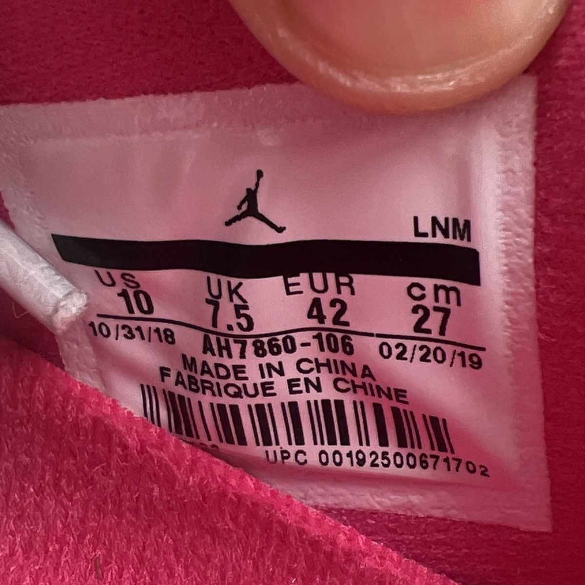 Wmns air Jordan 11 low pink snakeskin