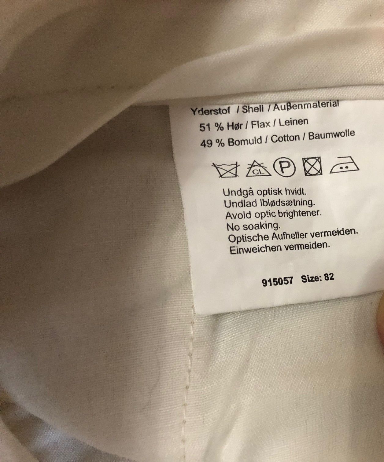 Other Women's linen trousers cream size XL/42 Size 30" / US 8 / IT 44 - 3 Thumbnail