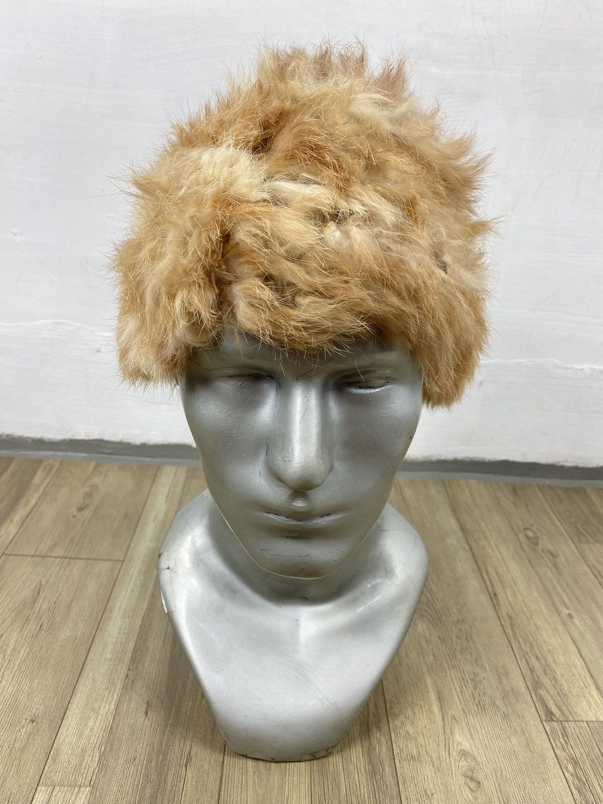 Japanese Brand Unknown Japanese Fur Beanie Hats Size ONE SIZE - 1 Thumbnail