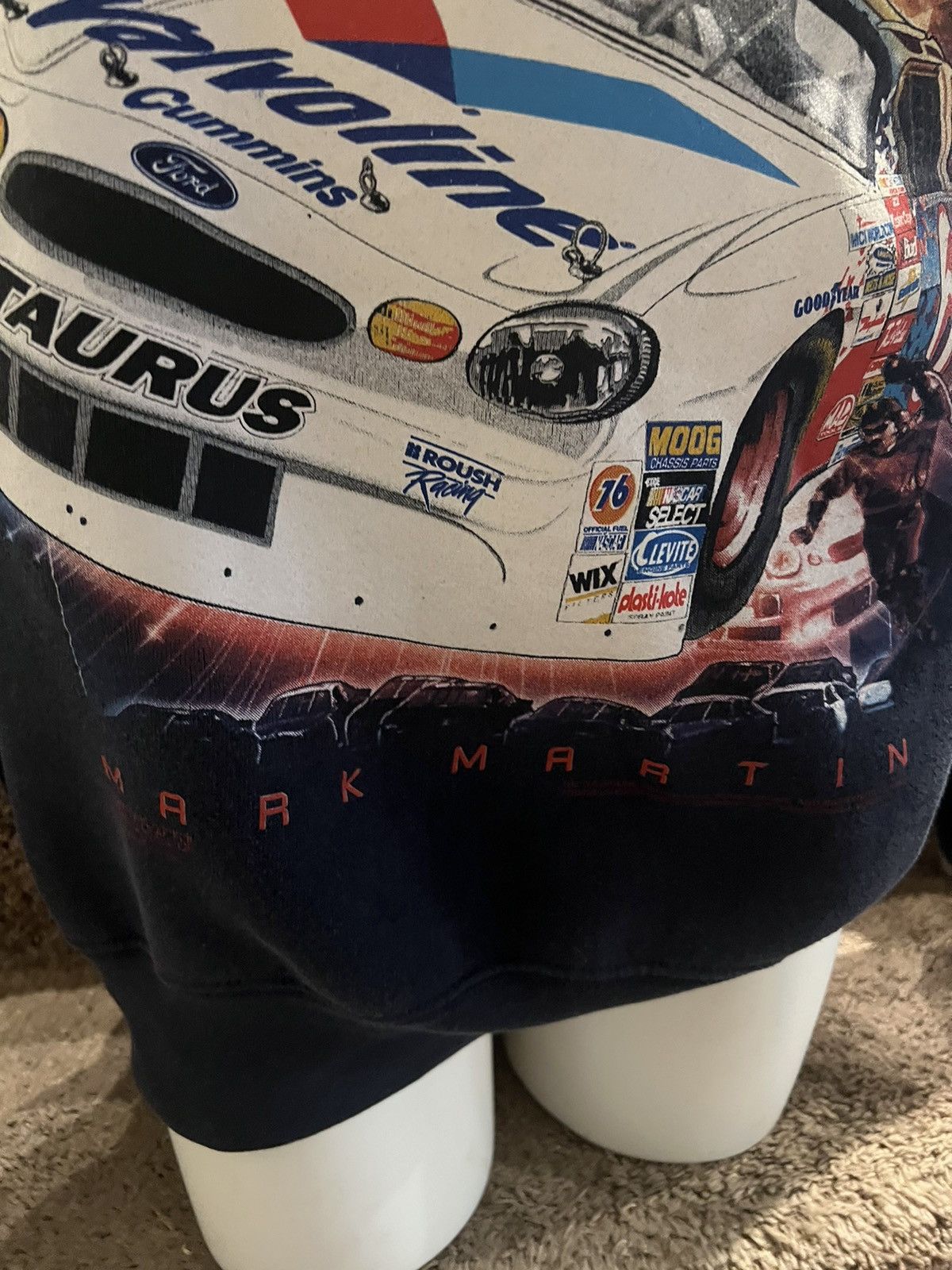 Chase Authentics × NASCAR × Vintage Vintage NASCAR Crewneck (Mark Martin) Size US L / EU 52-54 / 3 - 2 Thumbnail